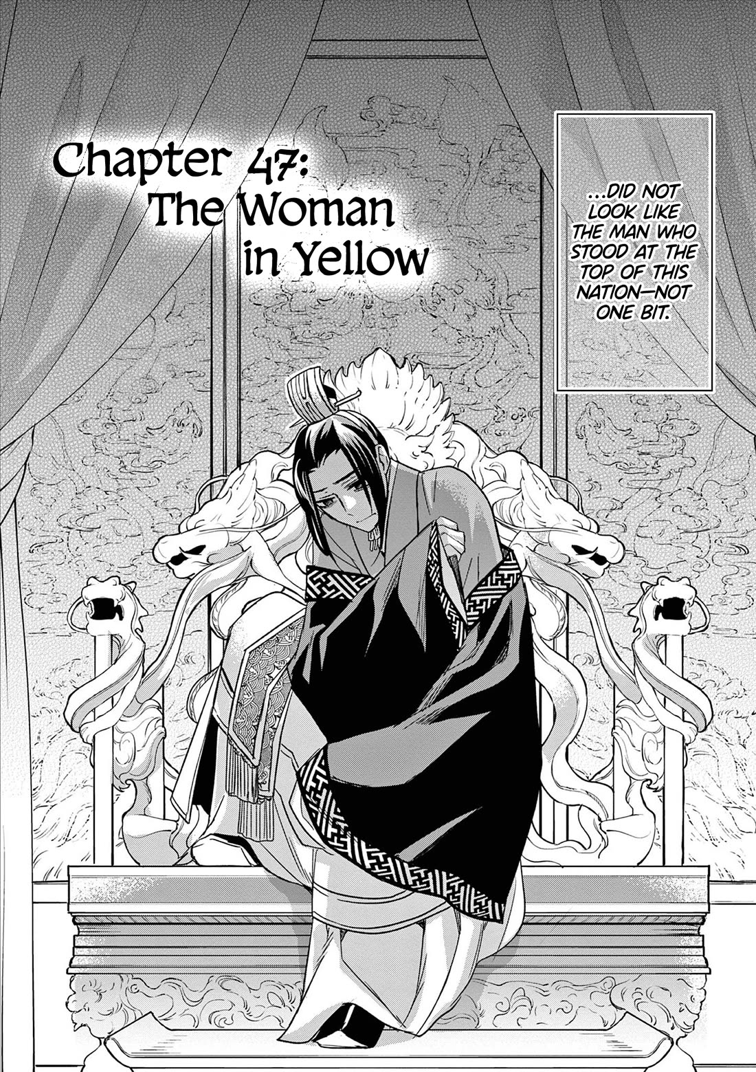 Kusuriya no Hitorigoto - Maomao no Koukyuu Nazotoki Techou Chapter 47 page 2 - Chapter 47: The Woman In Yellow