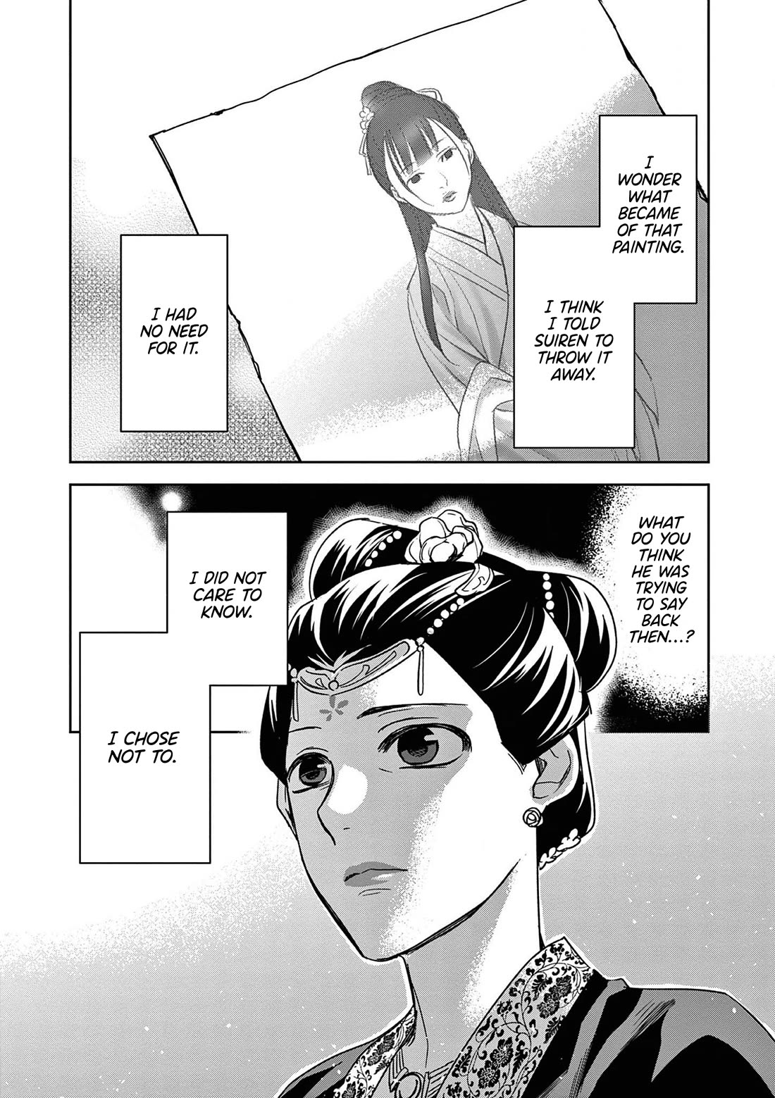 Kusuriya no Hitorigoto - Maomao no Koukyuu Nazotoki Techou Chapter 47 page 20 - Chapter 47: The Woman In Yellow
