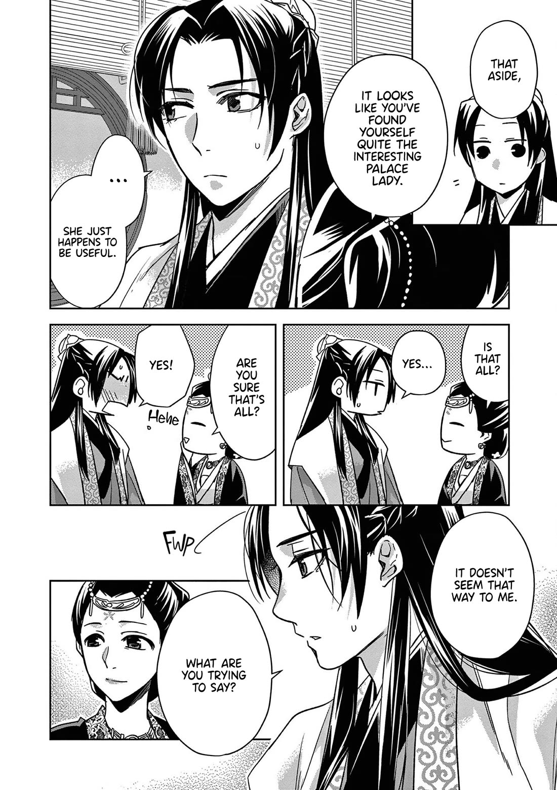 Kusuriya no Hitorigoto - Maomao no Koukyuu Nazotoki Techou Chapter 47 page 21 - Chapter 47: The Woman In Yellow