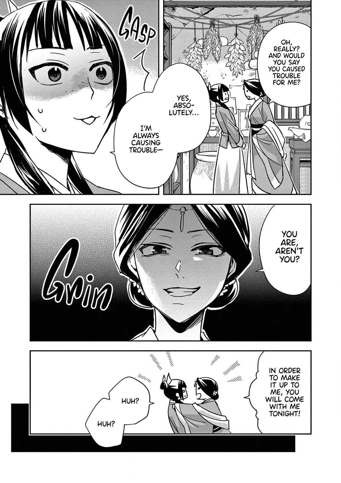 Kusuriya no Hitorigoto - Maomao no Koukyuu Nazotoki Techou Chapter 47 page 28 - Chapter 47: The Woman In Yellow