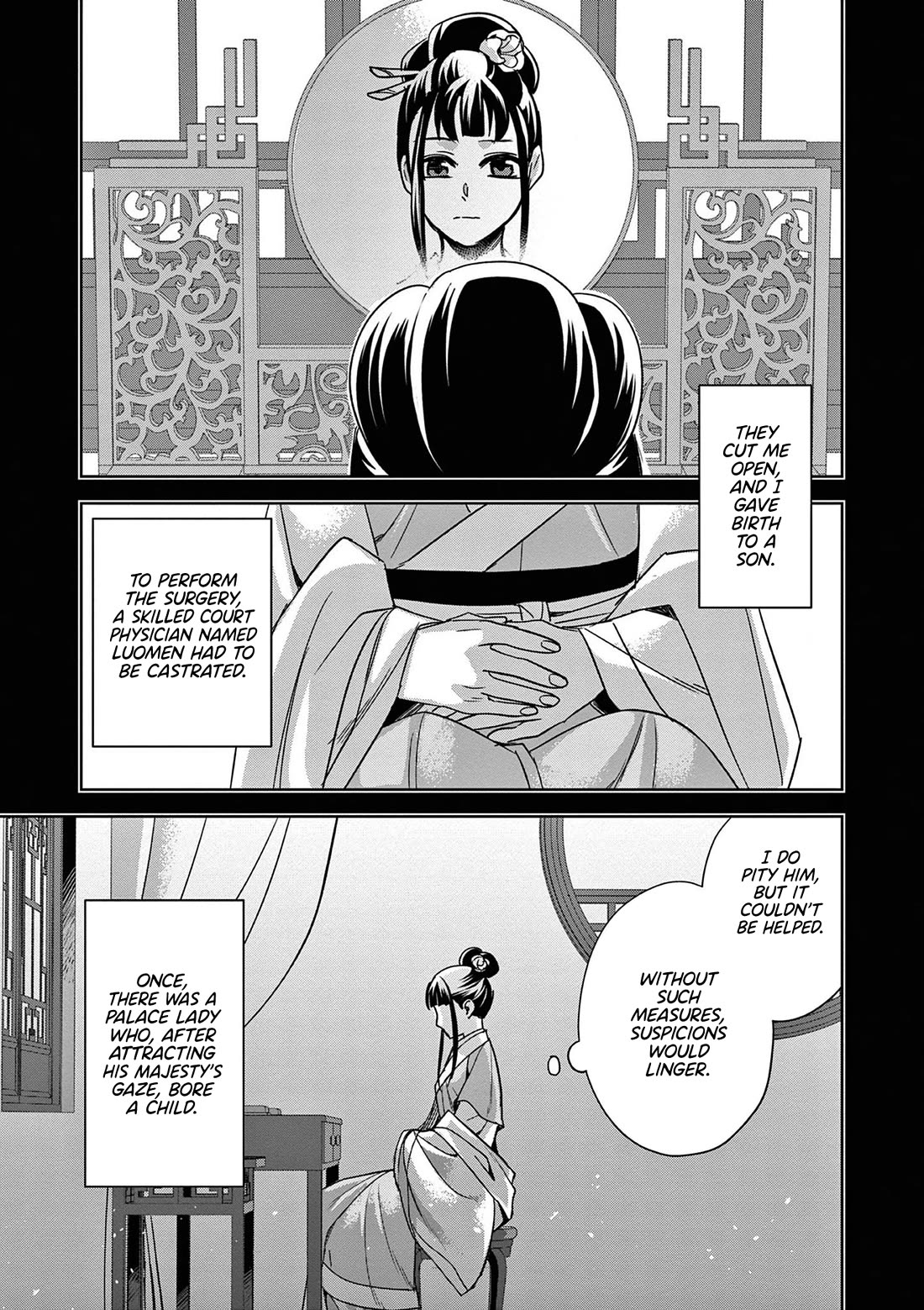 Kusuriya no Hitorigoto - Maomao no Koukyuu Nazotoki Techou Chapter 47 page 3 - Chapter 47: The Woman In Yellow