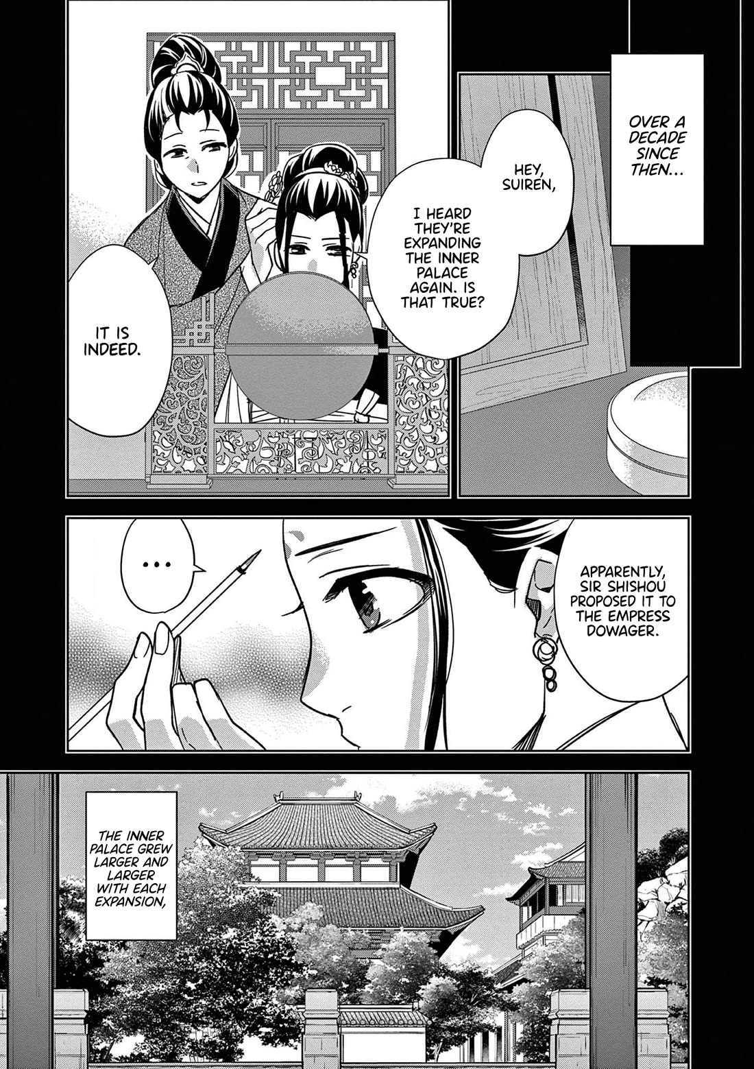 Kusuriya no Hitorigoto - Maomao no Koukyuu Nazotoki Techou Chapter 47 page 5 - Chapter 47: The Woman In Yellow