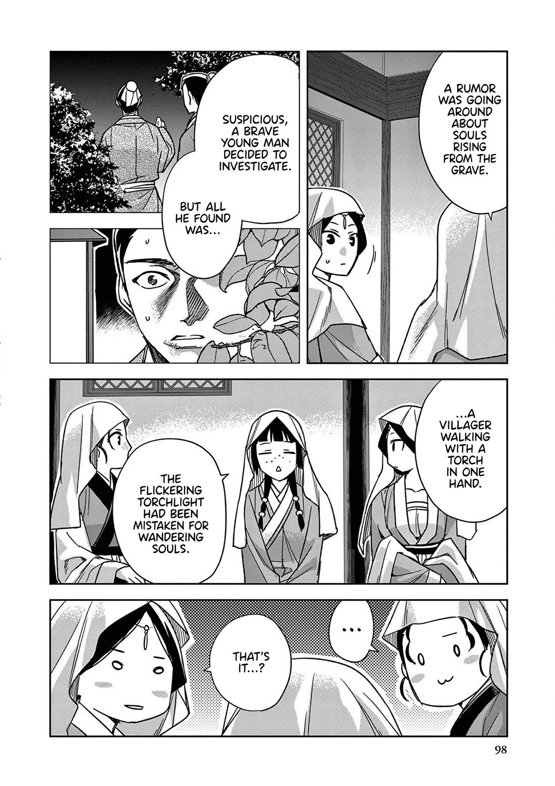 Kusuriya no Hitorigoto - Maomao no Koukyuu Nazotoki Techou Chapter 48 page 22 - Chapter 48: Ghost Stories