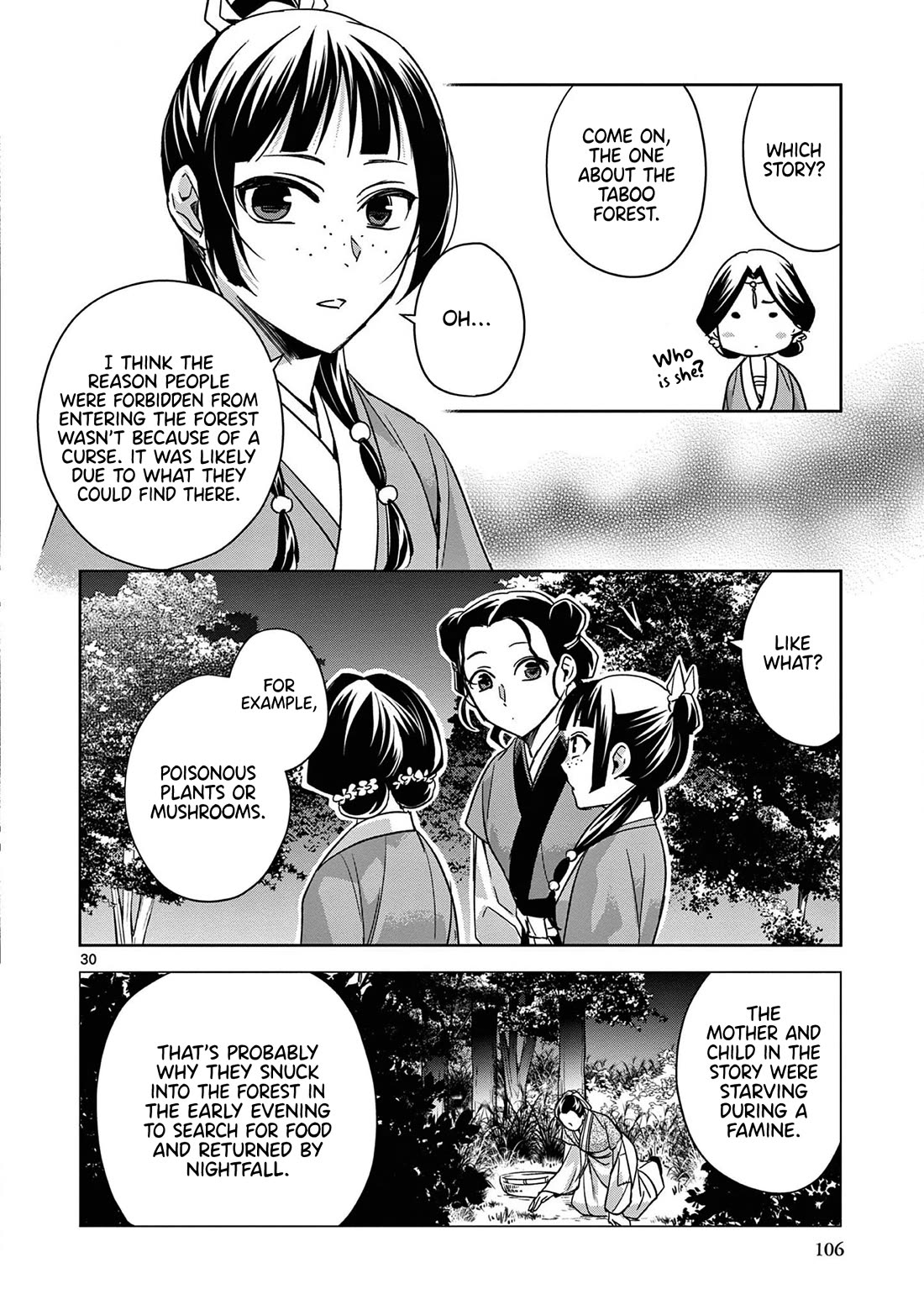 Kusuriya no Hitorigoto - Maomao no Koukyuu Nazotoki Techou Chapter 48 page 30 - Chapter 48: Ghost Stories