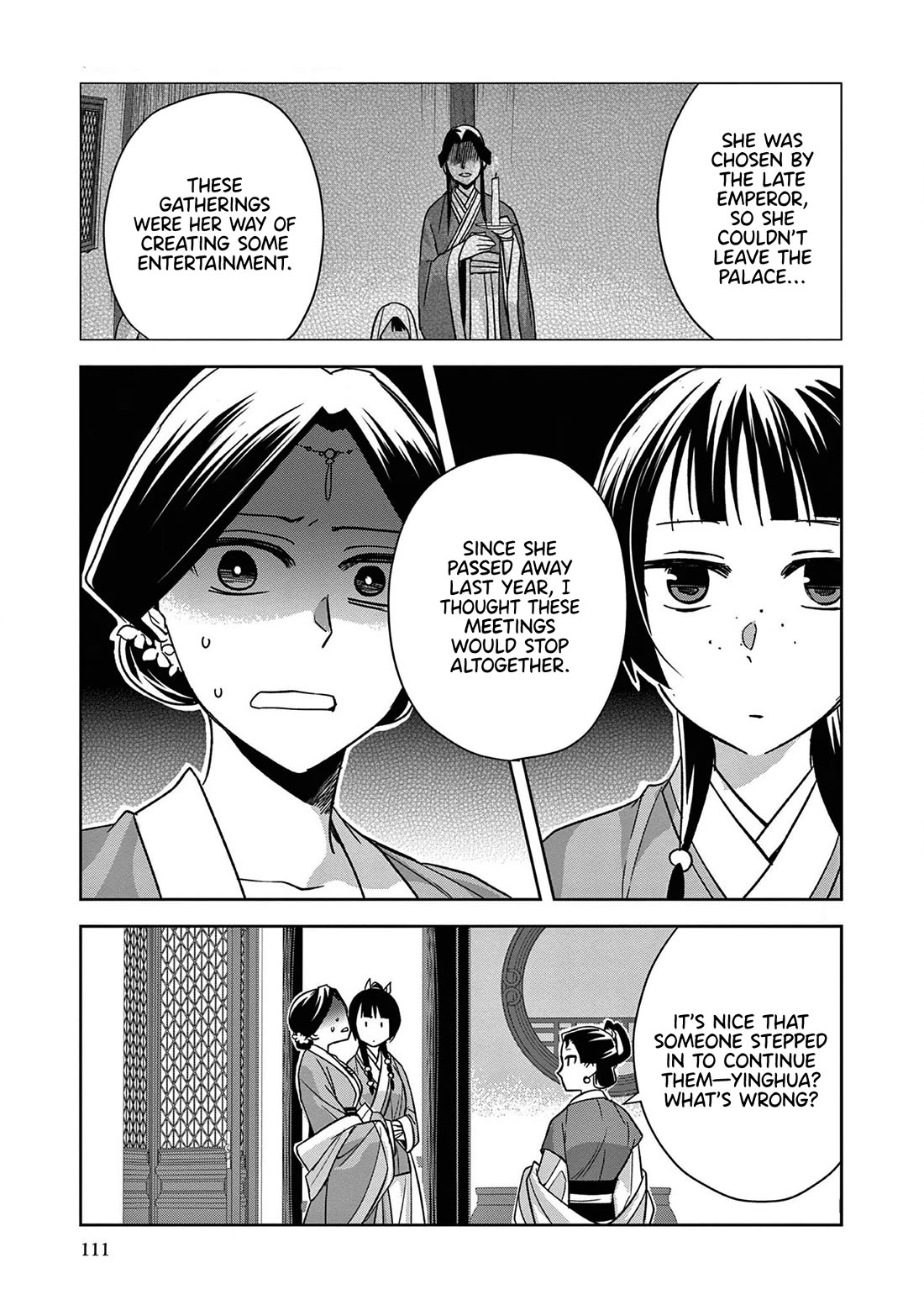 Kusuriya no Hitorigoto - Maomao no Koukyuu Nazotoki Techou Chapter 48 page 35 - Chapter 48: Ghost Stories