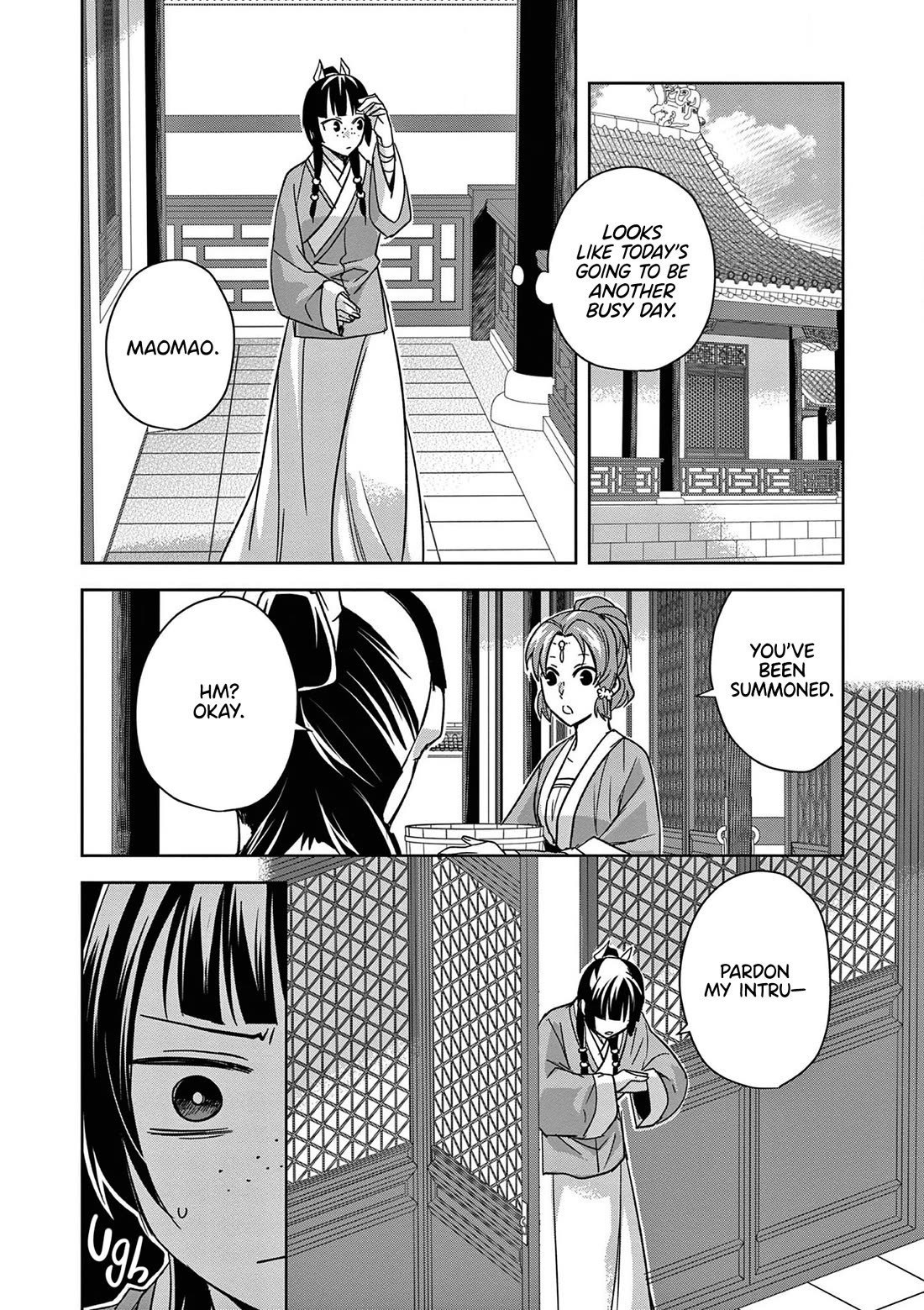Kusuriya no Hitorigoto - Maomao no Koukyuu Nazotoki Techou Chapter 48 page 38 - Chapter 48: Ghost Stories