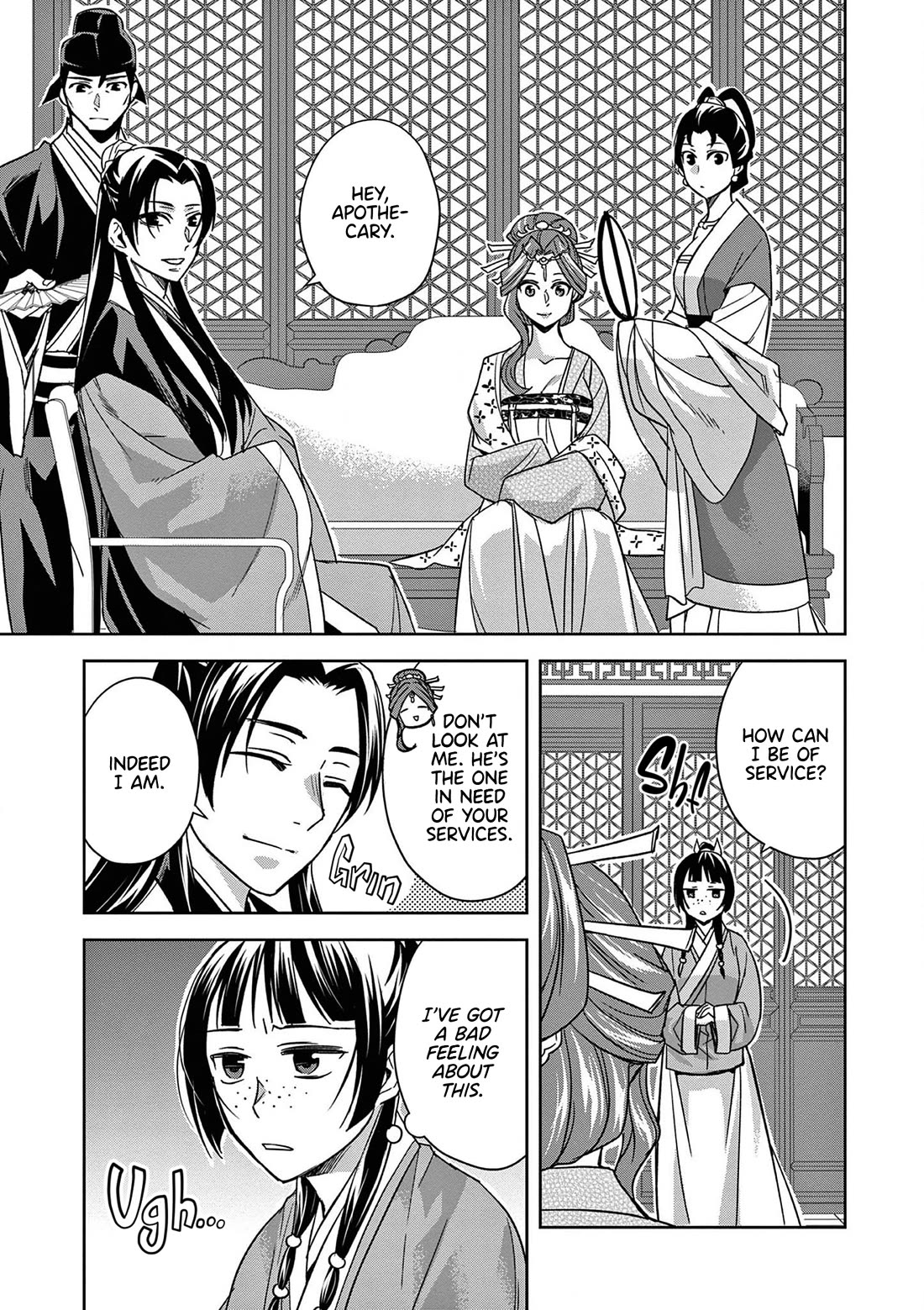 Kusuriya no Hitorigoto - Maomao no Koukyuu Nazotoki Techou Chapter 48 page 39 - Chapter 48: Ghost Stories