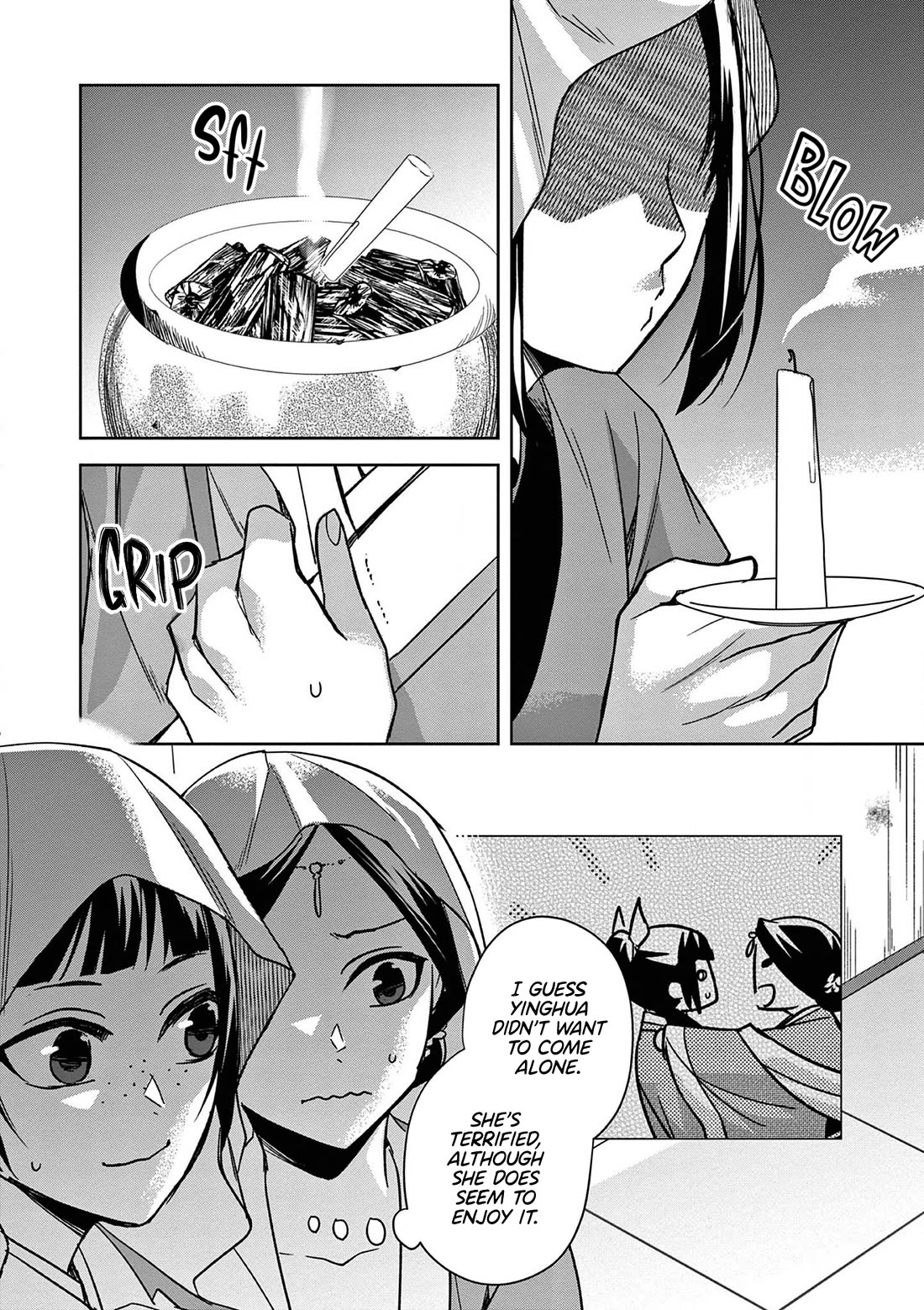 Kusuriya no Hitorigoto - Maomao no Koukyuu Nazotoki Techou Chapter 48 page 4 - Chapter 48: Ghost Stories
