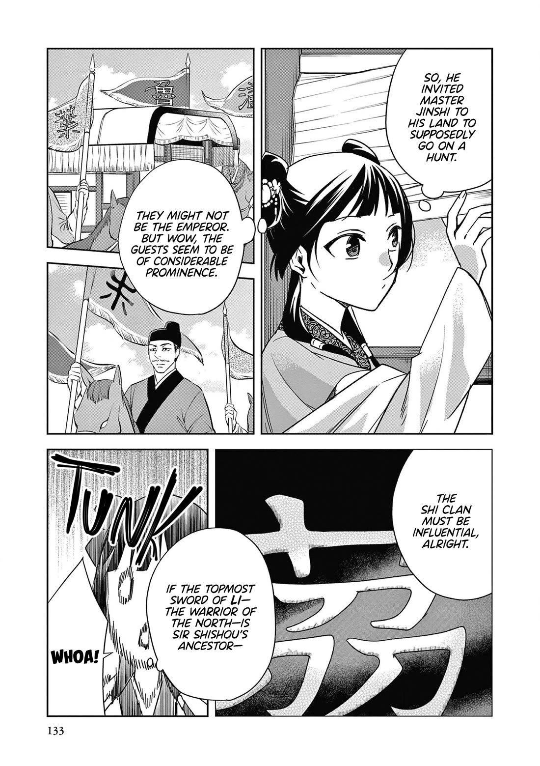 Kusuriya no Hitorigoto - Maomao no Koukyuu Nazotoki Techou Chapter 49 page 14 - Chapter 49: Summer Retreat
