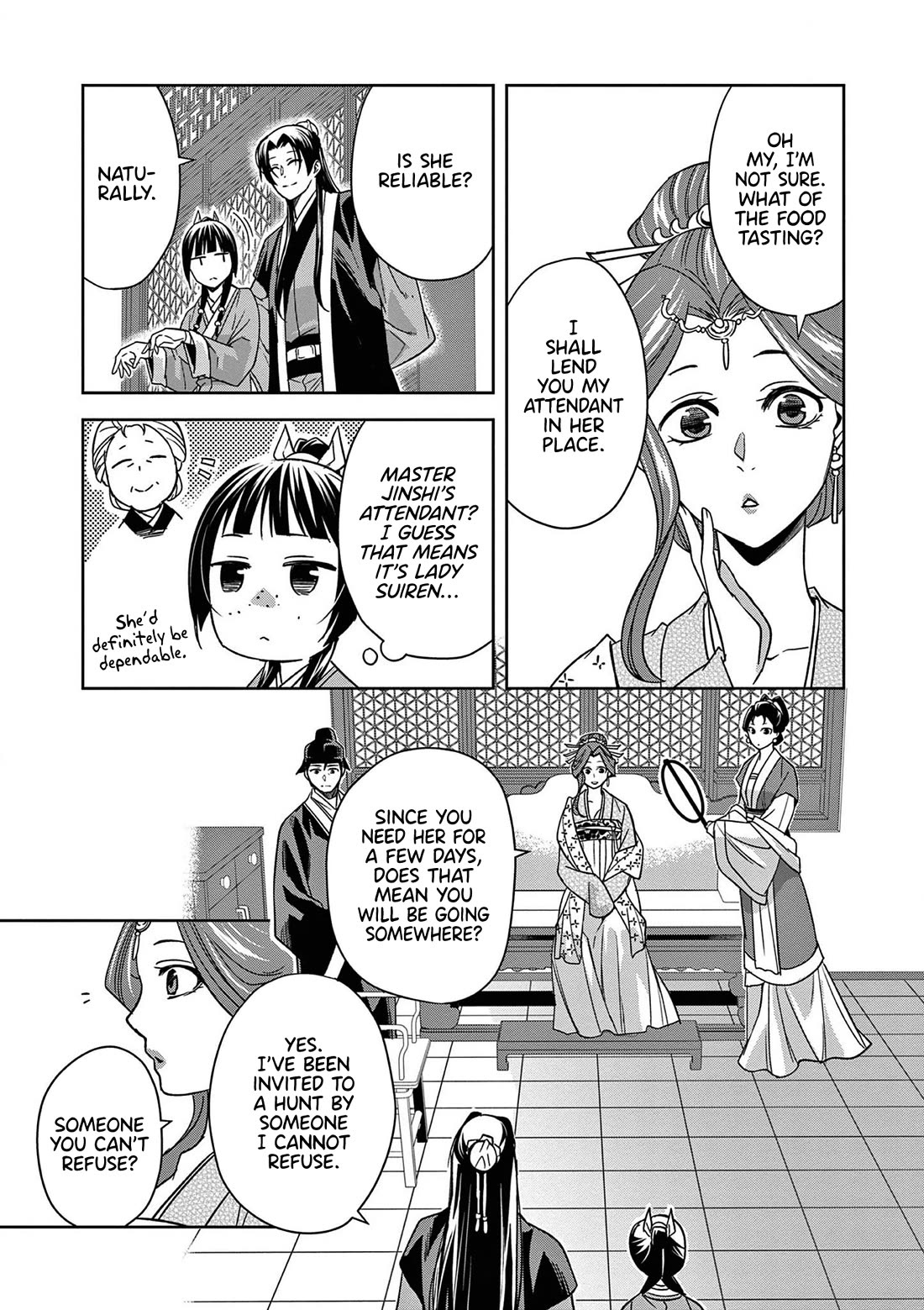 Kusuriya no Hitorigoto - Maomao no Koukyuu Nazotoki Techou Chapter 49 page 3 - Chapter 49: Summer Retreat