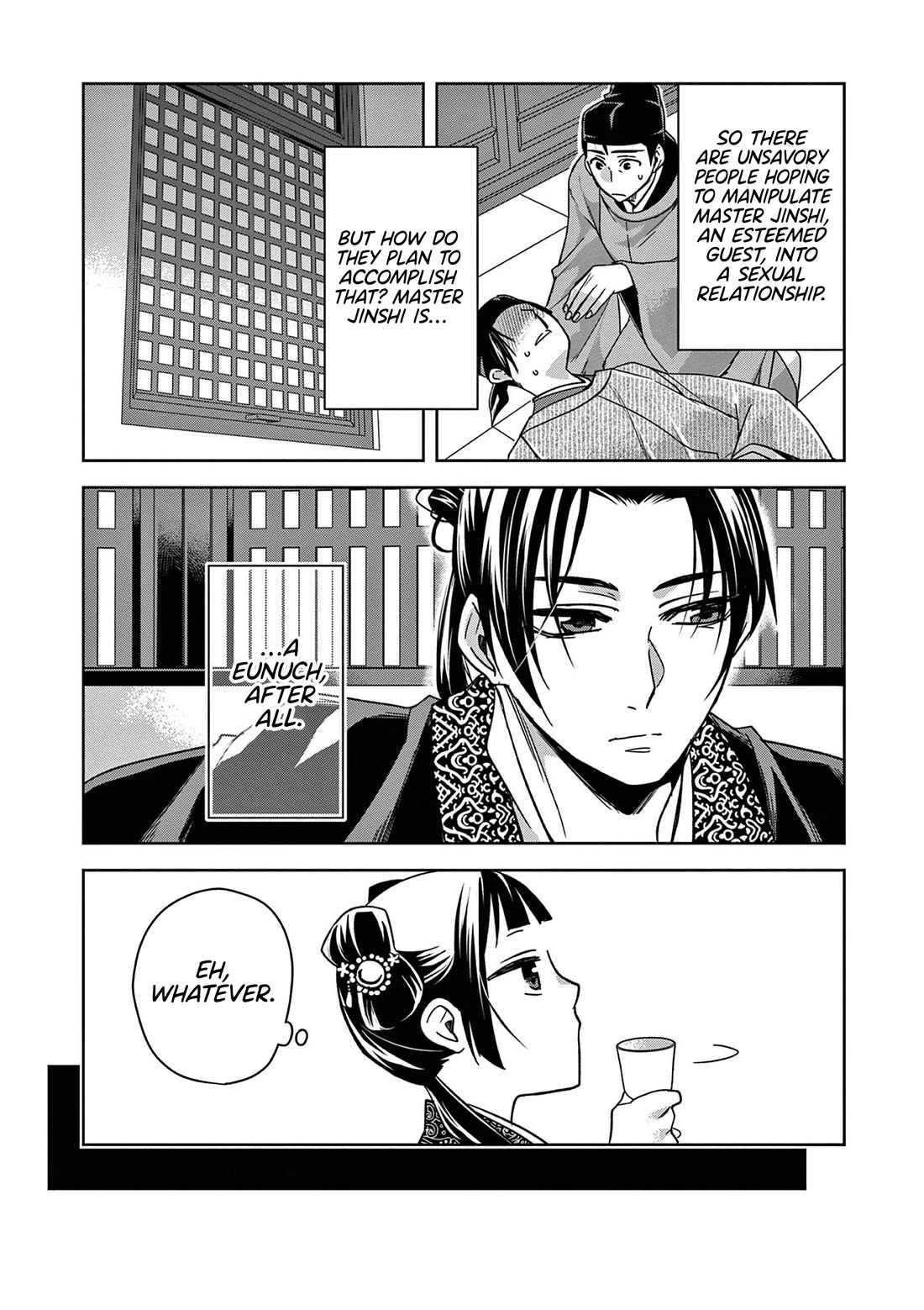 Kusuriya no Hitorigoto - Maomao no Koukyuu Nazotoki Techou Chapter 49 page 38 - Chapter 49: Summer Retreat