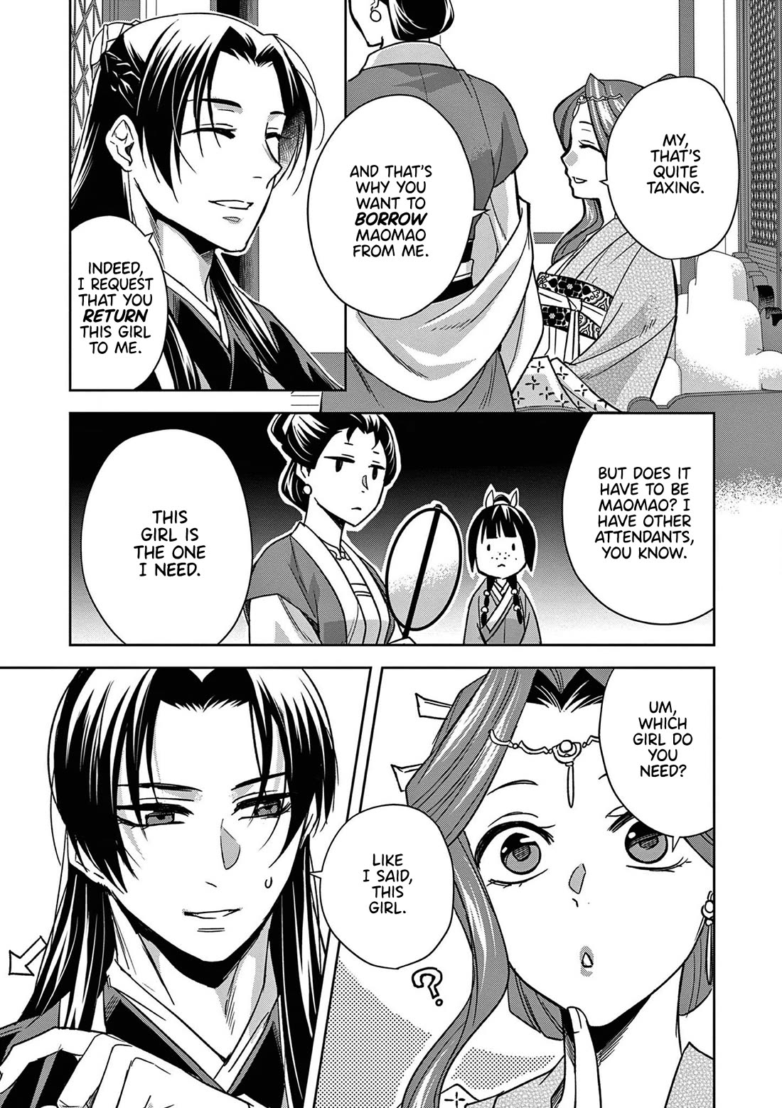 Kusuriya no Hitorigoto - Maomao no Koukyuu Nazotoki Techou Chapter 49 page 5 - Chapter 49: Summer Retreat