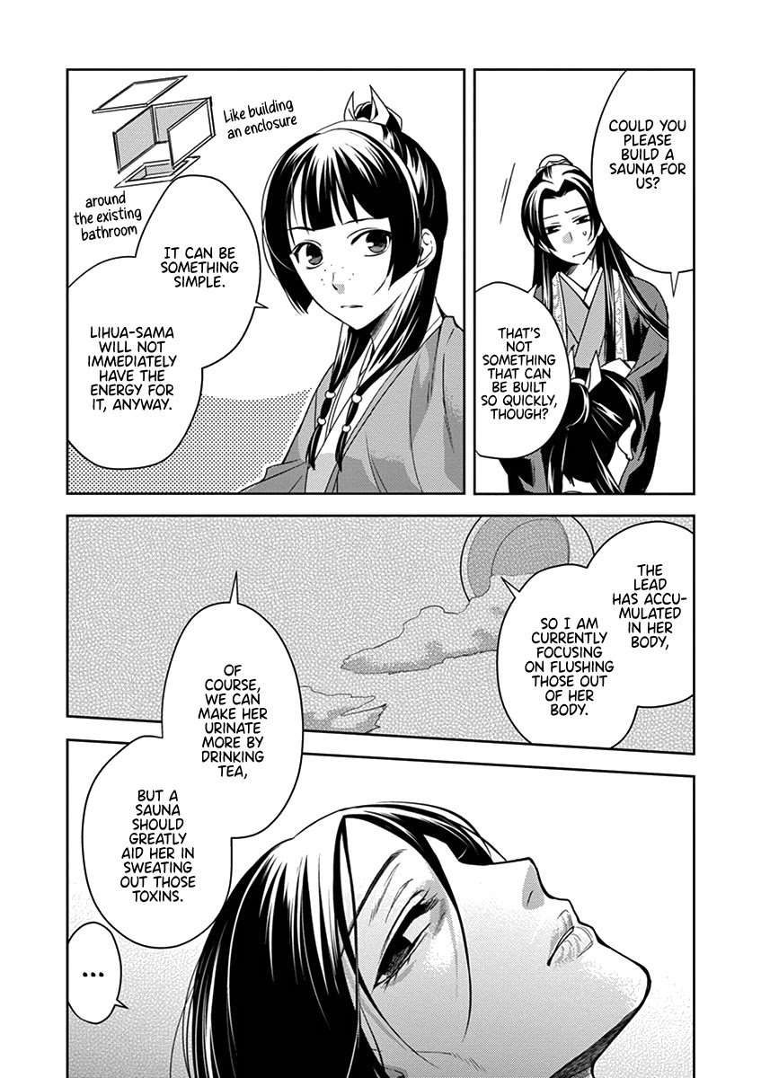 Kusuriya no Hitorigoto - Maomao no Koukyuu Nazotoki Techou Chapter 5 page 19 - Chapter 5: Nursing