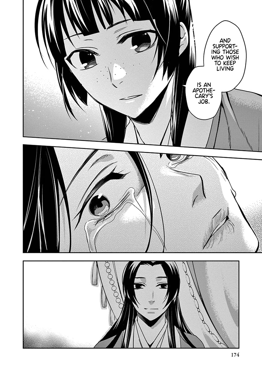 Kusuriya no Hitorigoto - Maomao no Koukyuu Nazotoki Techou Chapter 5 page 22 - Chapter 5: Nursing