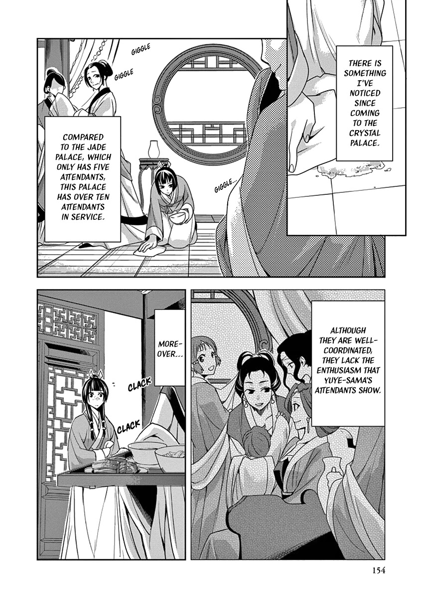 Kusuriya no Hitorigoto - Maomao no Koukyuu Nazotoki Techou Chapter 5 page 3 - Chapter 5: Nursing