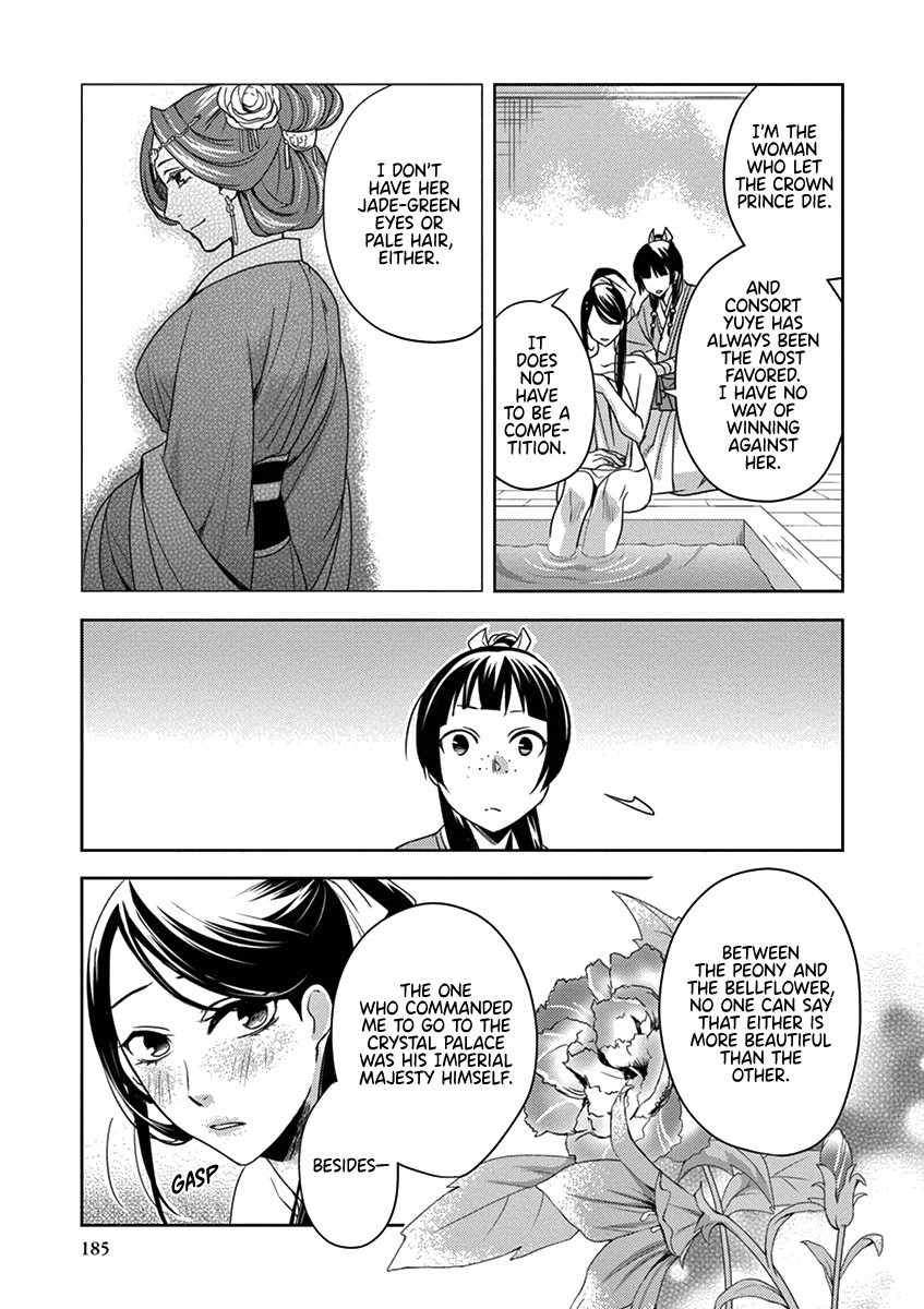 Kusuriya no Hitorigoto - Maomao no Koukyuu Nazotoki Techou Chapter 5 page 33 - Chapter 5: Nursing