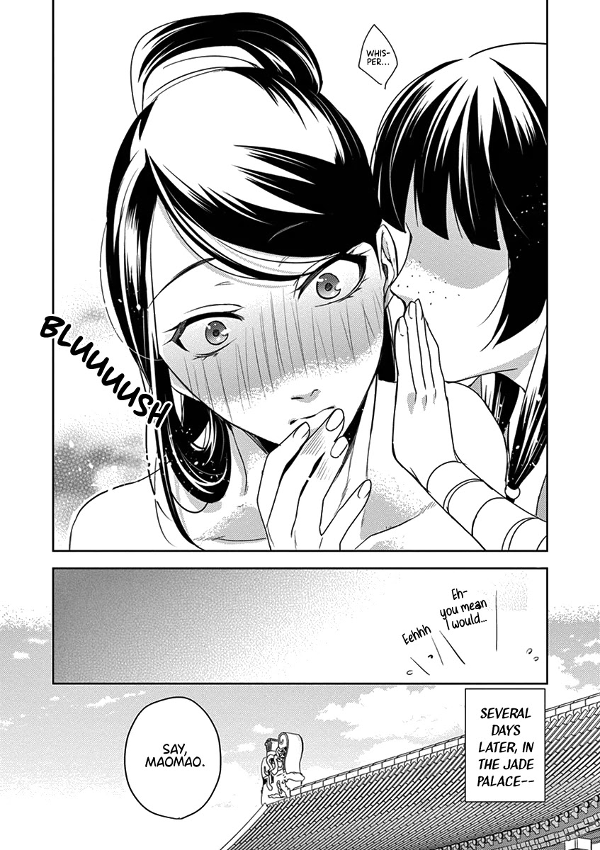 Kusuriya no Hitorigoto - Maomao no Koukyuu Nazotoki Techou Chapter 5 page 35 - Chapter 5: Nursing
