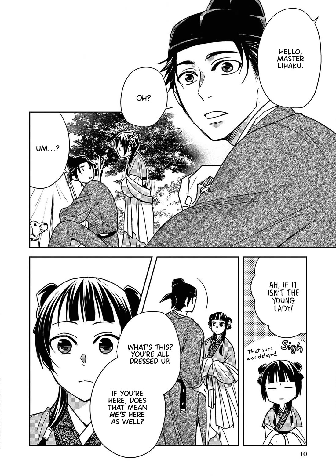 Kusuriya no Hitorigoto - Maomao no Koukyuu Nazotoki Techou Chapter 50 page 10 - Chapter 50: The Hunt