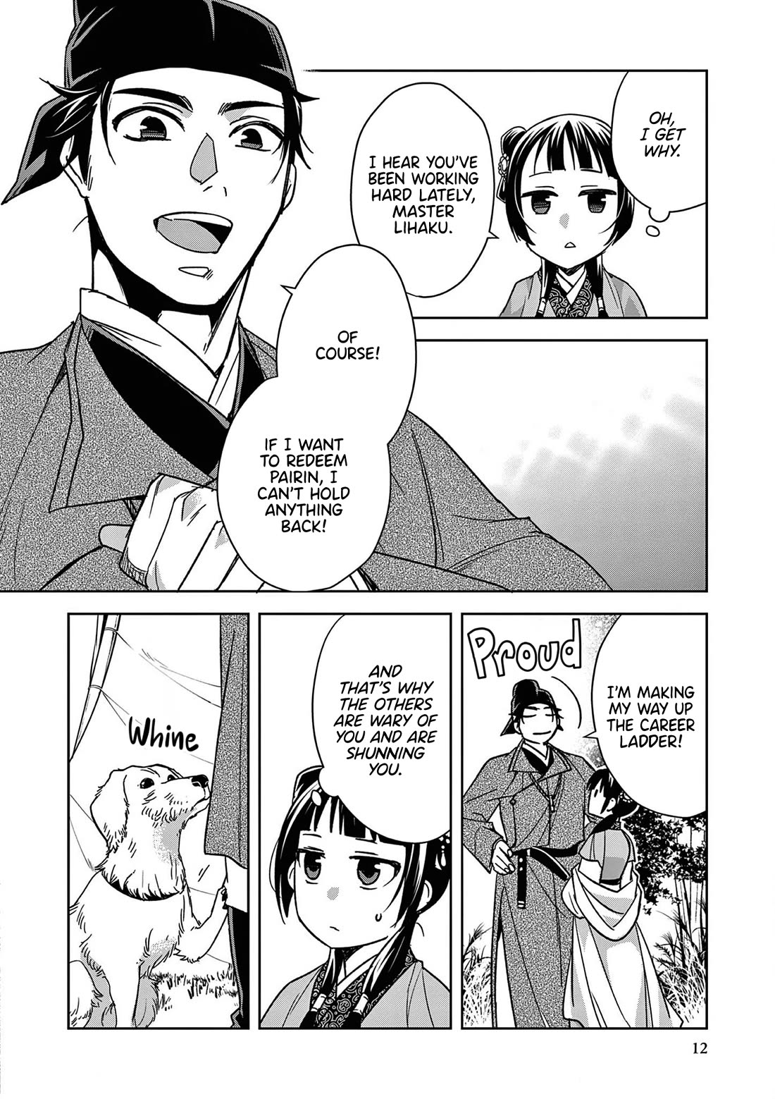 Kusuriya no Hitorigoto - Maomao no Koukyuu Nazotoki Techou Chapter 50 page 12 - Chapter 50: The Hunt