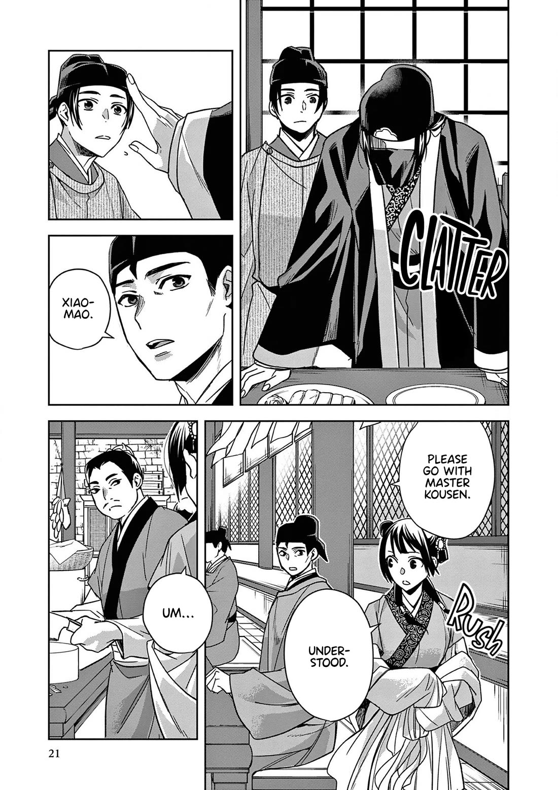 Kusuriya no Hitorigoto - Maomao no Koukyuu Nazotoki Techou Chapter 50 page 21 - Chapter 50: The Hunt