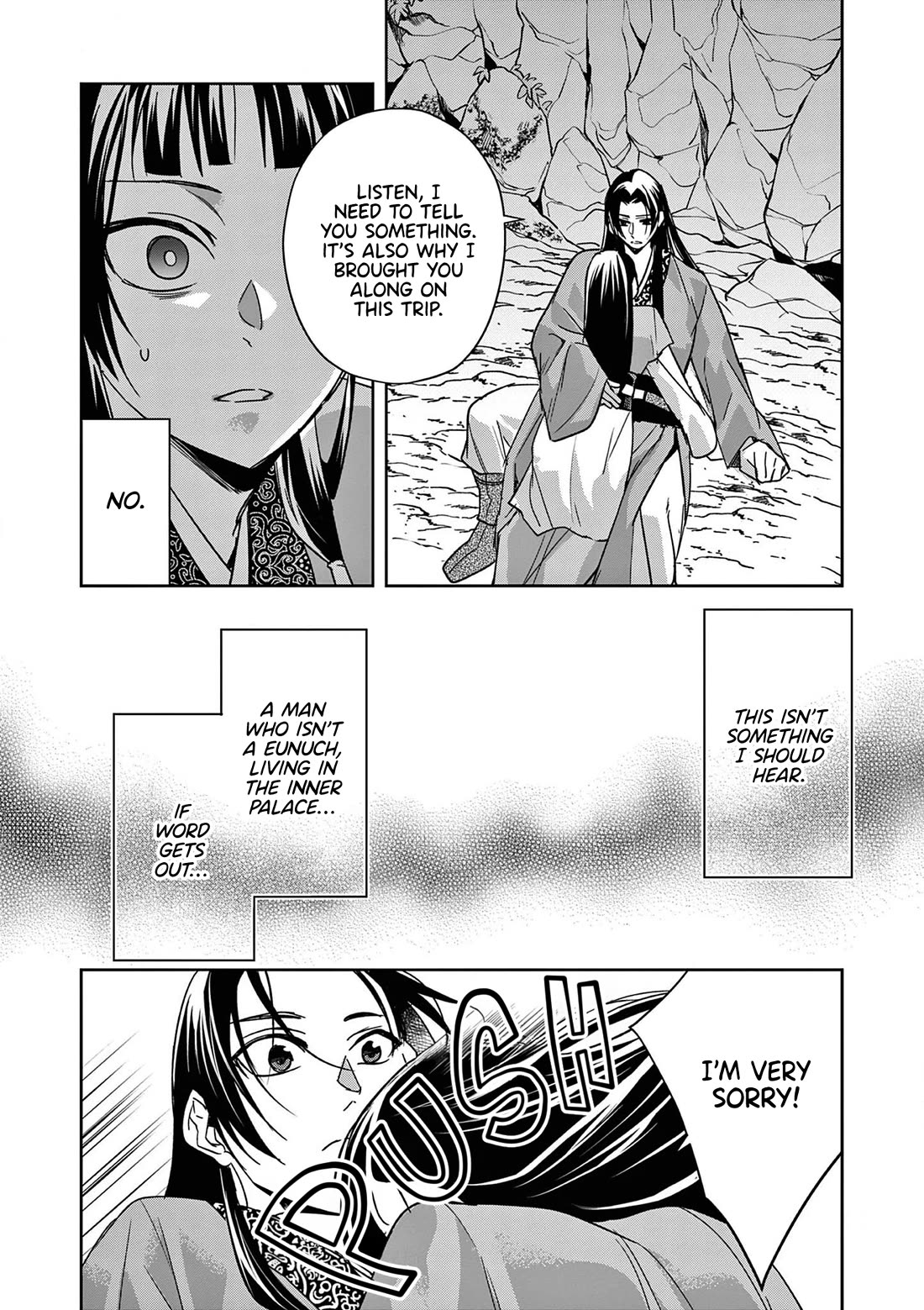 Kusuriya no Hitorigoto - Maomao no Koukyuu Nazotoki Techou Chapter 51 page 32 - Chapter 51: Jinshi's Secret