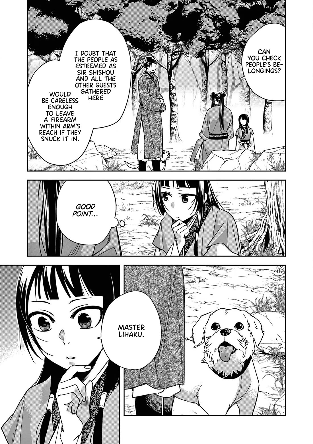 Kusuriya no Hitorigoto - Maomao no Koukyuu Nazotoki Techou Chapter 51 page 43 - Chapter 51: Jinshi's Secret