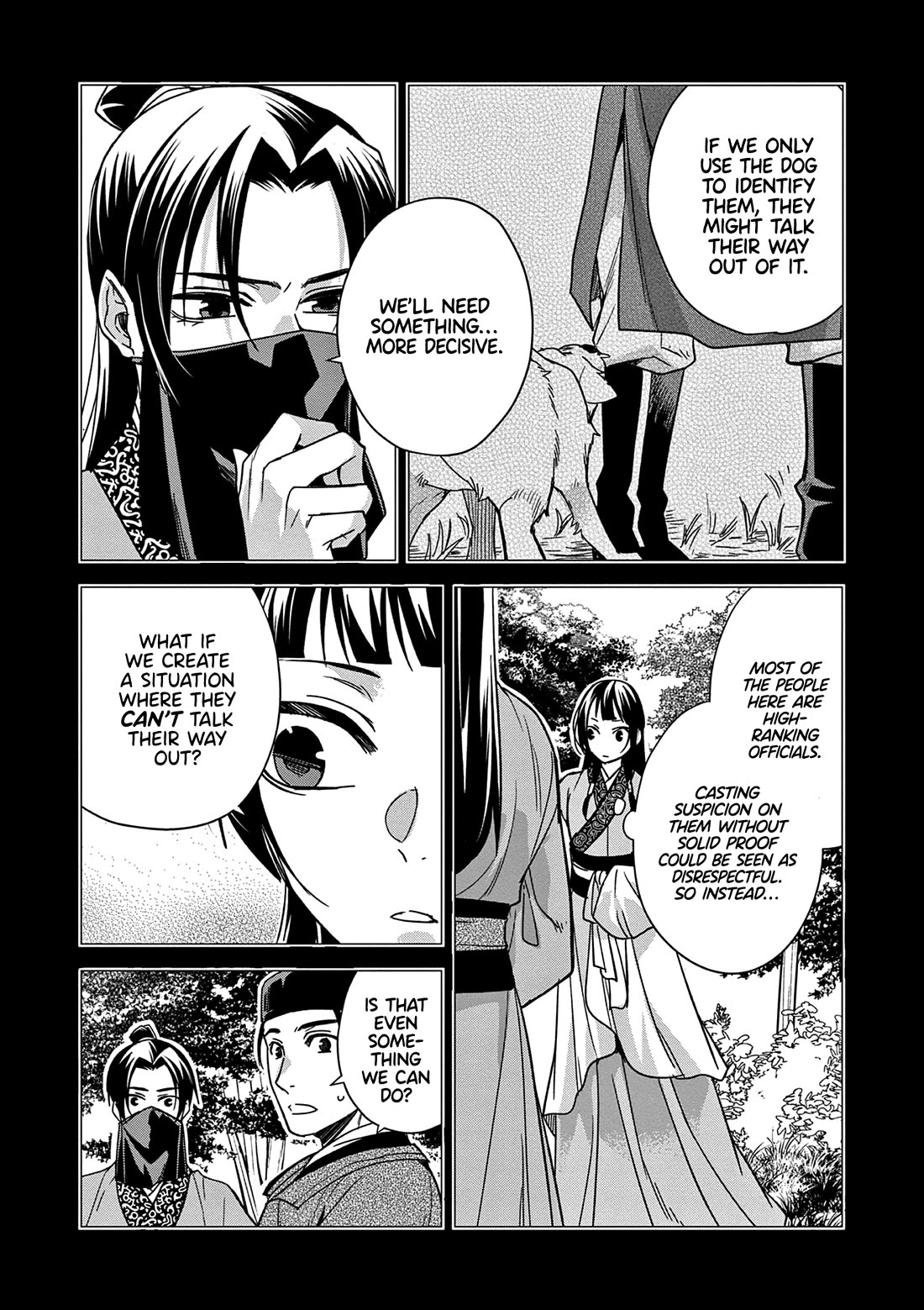 Kusuriya no Hitorigoto - Maomao no Koukyuu Nazotoki Techou Chapter 52 page 28 - Chapter 52: Trap