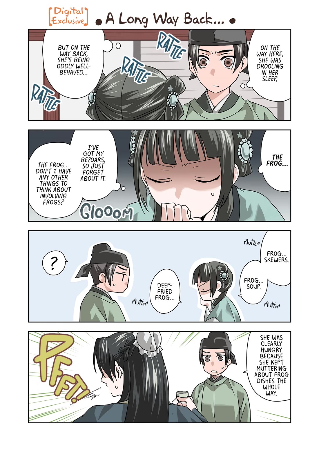 Kusuriya no Hitorigoto - Maomao no Koukyuu Nazotoki Techou Chapter 53.5 page 8 - Chapter 53.5: Extras