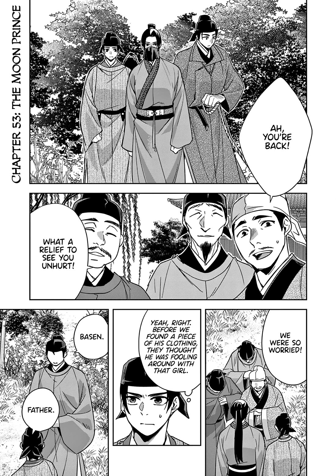 Kusuriya no Hitorigoto - Maomao no Koukyuu Nazotoki Techou Chapter 53 page 1 - Chapter 53: The Moon Prince