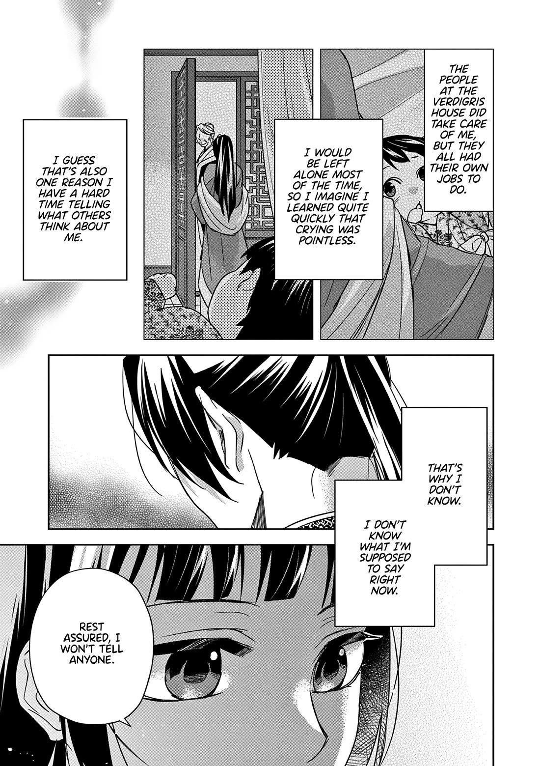 Kusuriya no Hitorigoto - Maomao no Koukyuu Nazotoki Techou Chapter 53 page 13 - Chapter 53: The Moon Prince