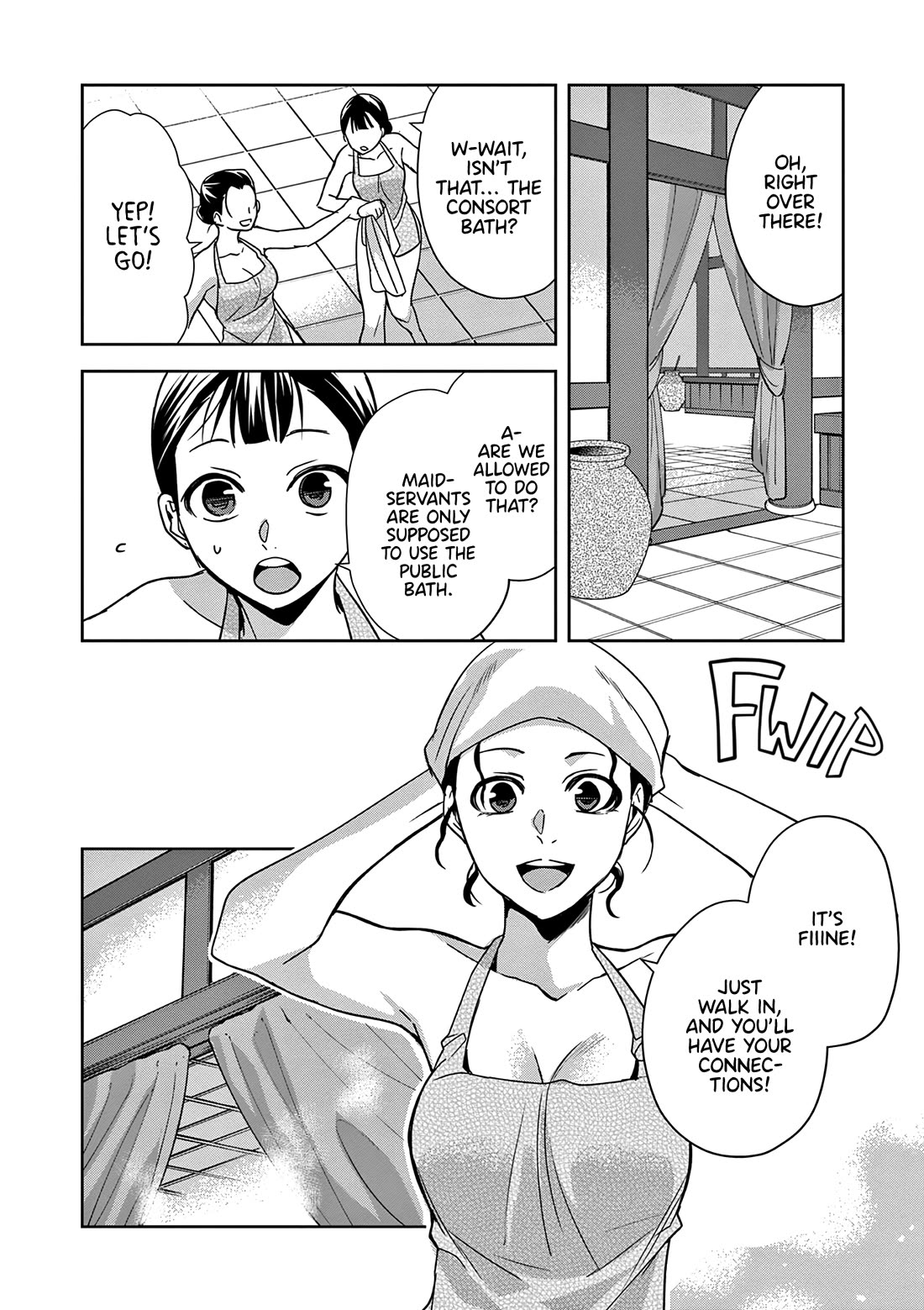 Kusuriya no Hitorigoto - Maomao no Koukyuu Nazotoki Techou Chapter 54 page 21 - Chapter 54: The Bathhouse