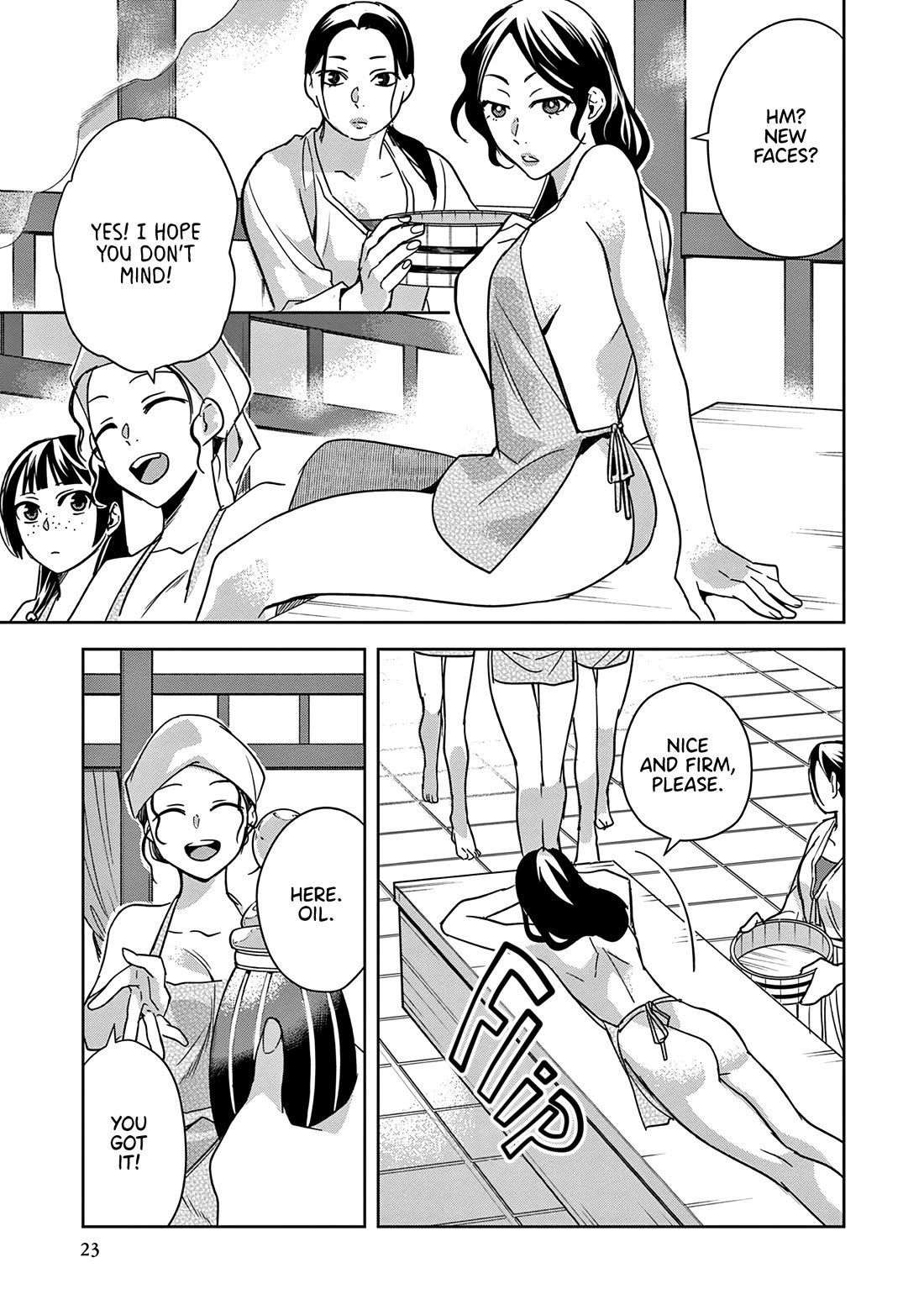 Kusuriya no Hitorigoto - Maomao no Koukyuu Nazotoki Techou Chapter 54 page 22 - Chapter 54: The Bathhouse