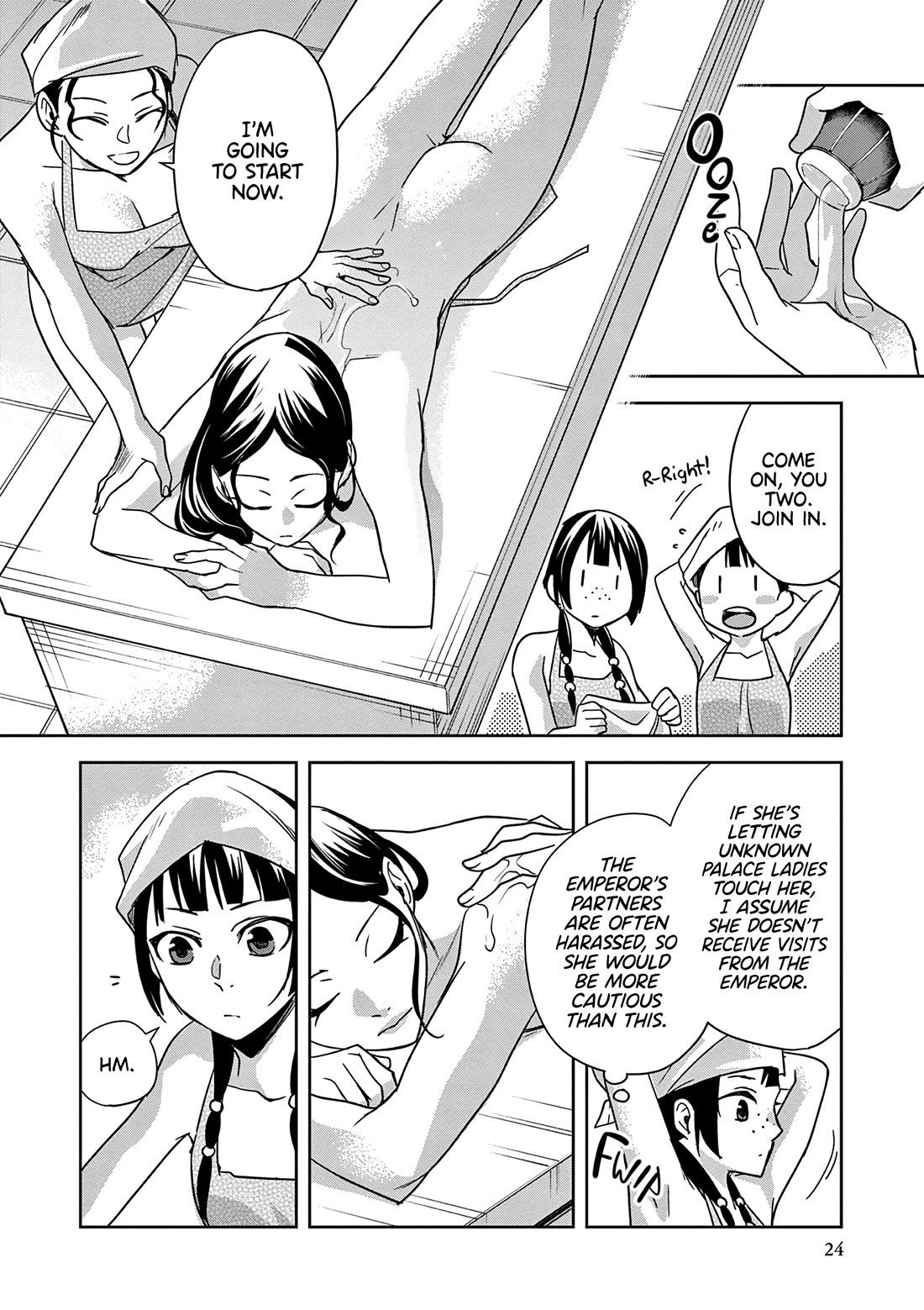 Kusuriya no Hitorigoto - Maomao no Koukyuu Nazotoki Techou Chapter 54 page 23 - Chapter 54: The Bathhouse