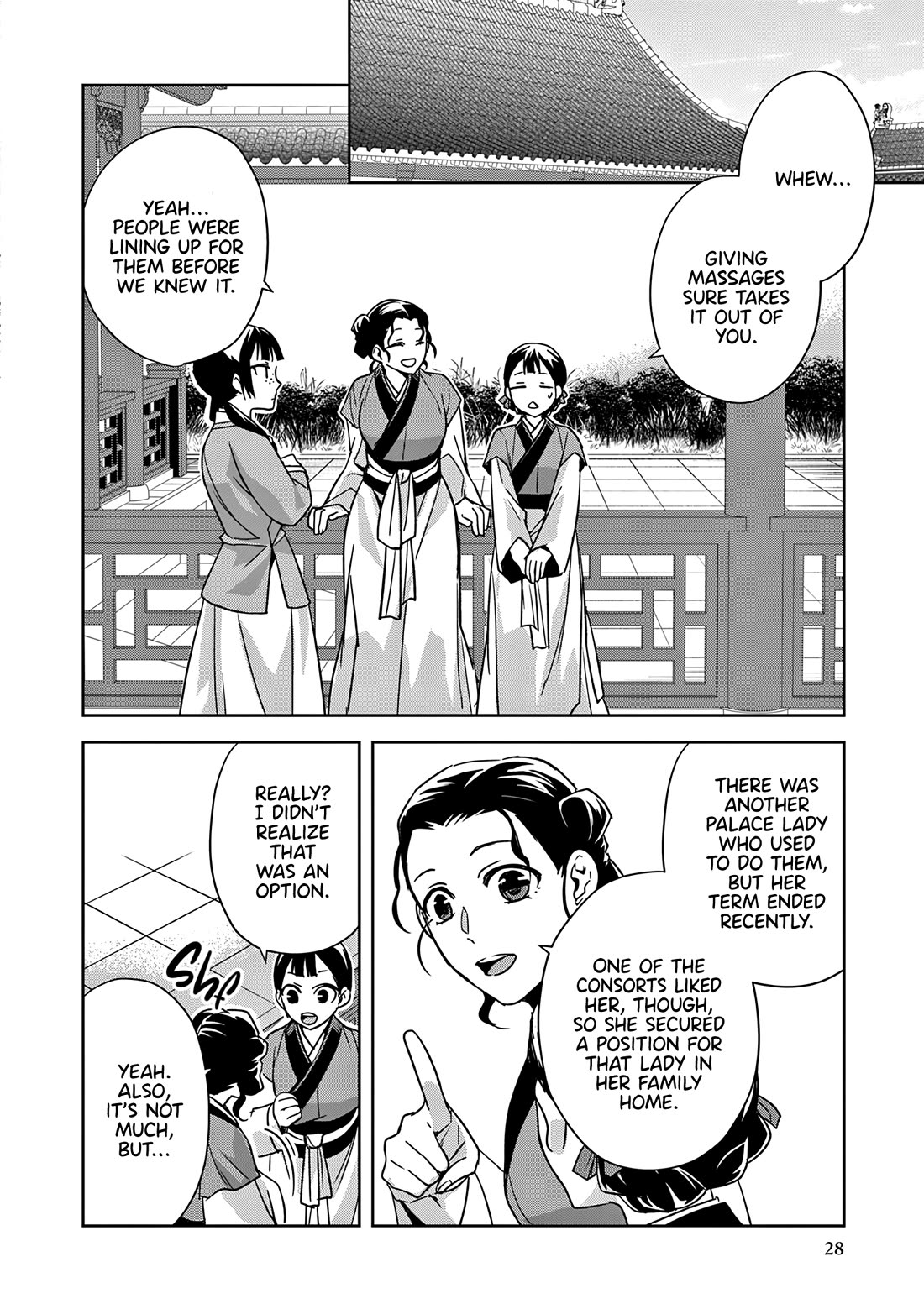 Kusuriya no Hitorigoto - Maomao no Koukyuu Nazotoki Techou Chapter 54 page 27 - Chapter 54: The Bathhouse