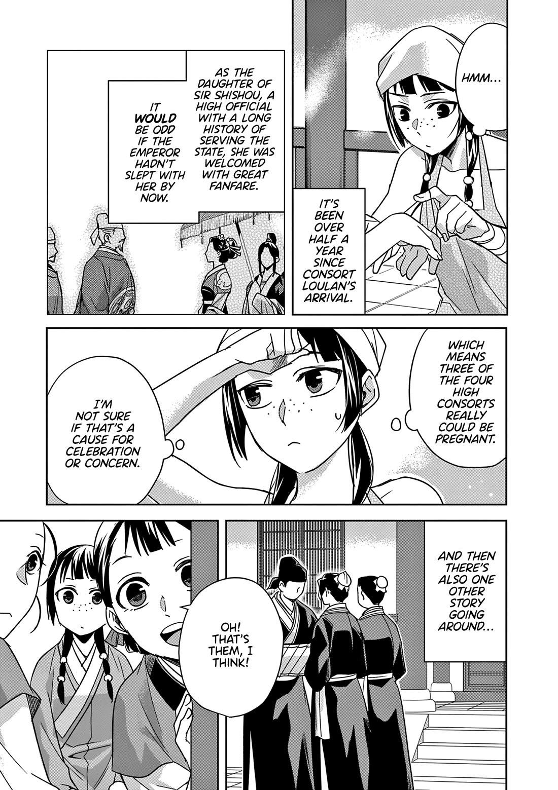 Kusuriya no Hitorigoto - Maomao no Koukyuu Nazotoki Techou Chapter 54 page 32 - Chapter 54: The Bathhouse