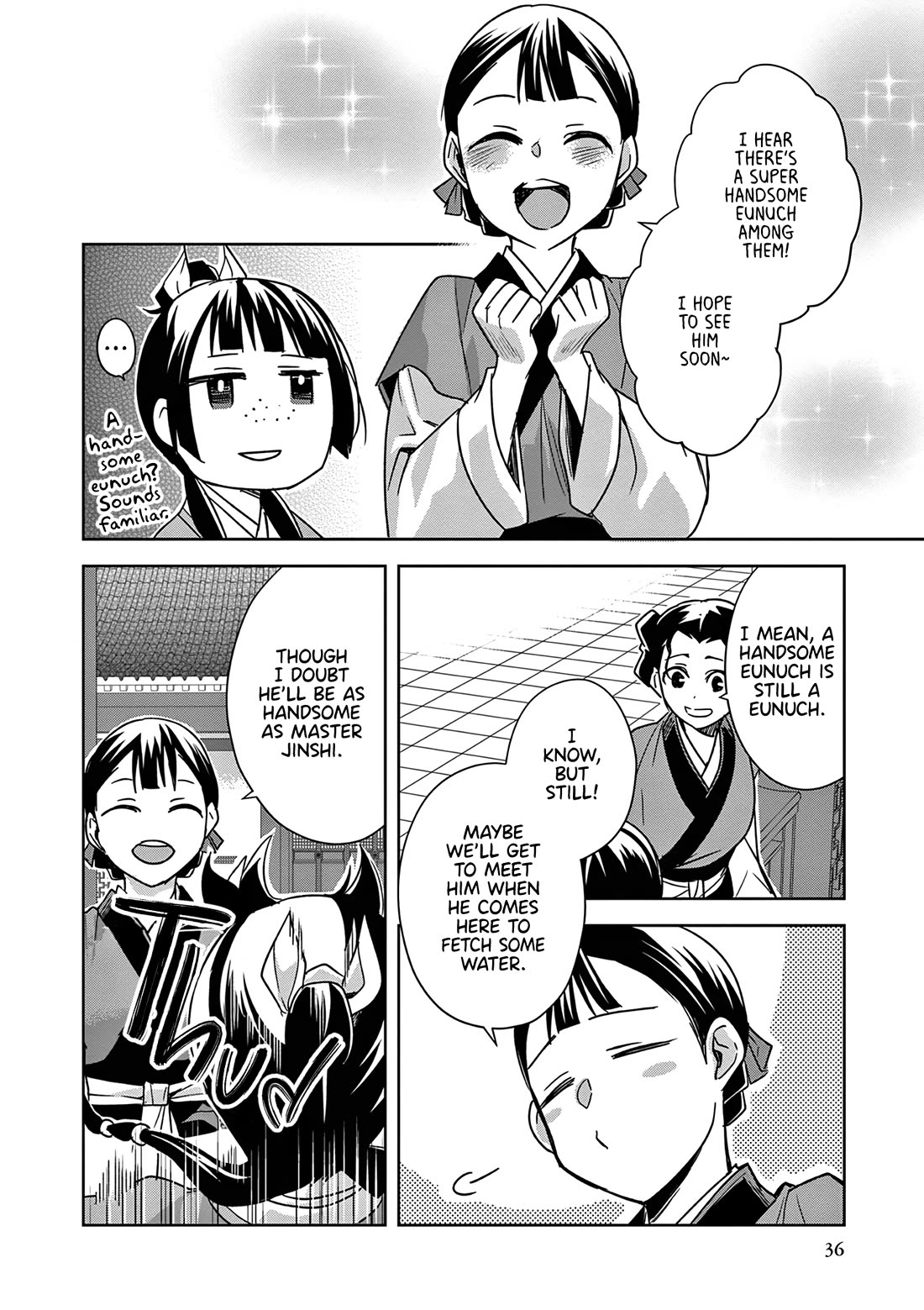 Kusuriya no Hitorigoto - Maomao no Koukyuu Nazotoki Techou Chapter 54 page 35 - Chapter 54: The Bathhouse