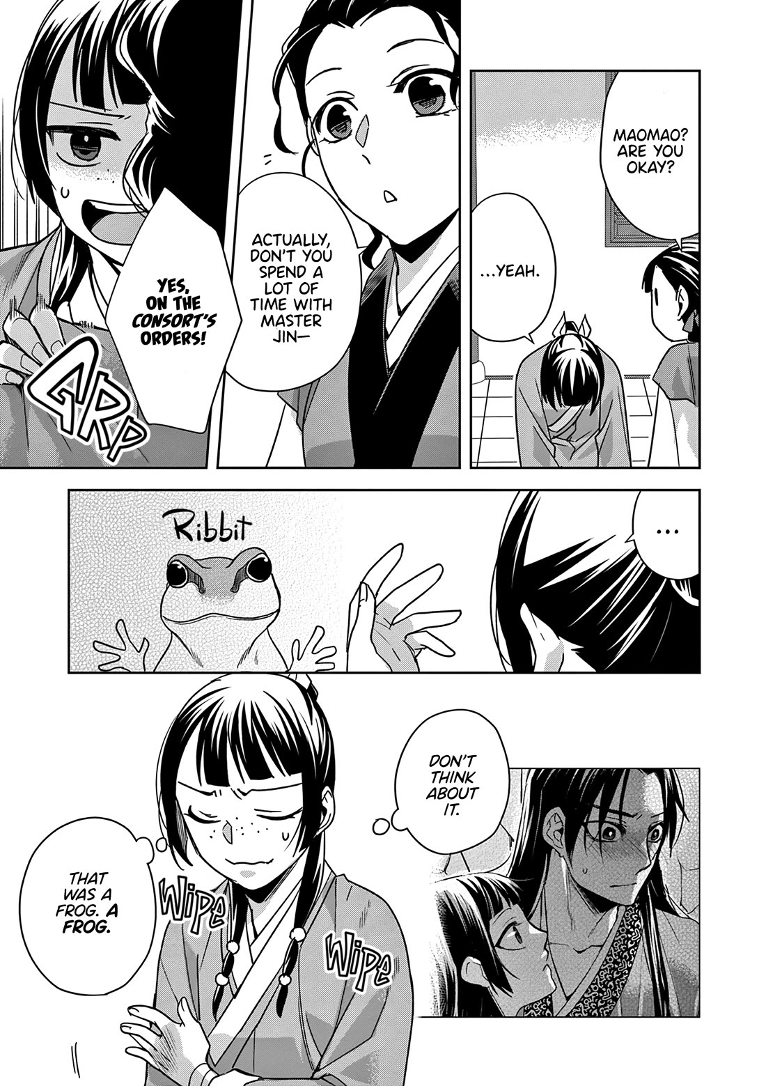 Kusuriya no Hitorigoto - Maomao no Koukyuu Nazotoki Techou Chapter 54 page 36 - Chapter 54: The Bathhouse