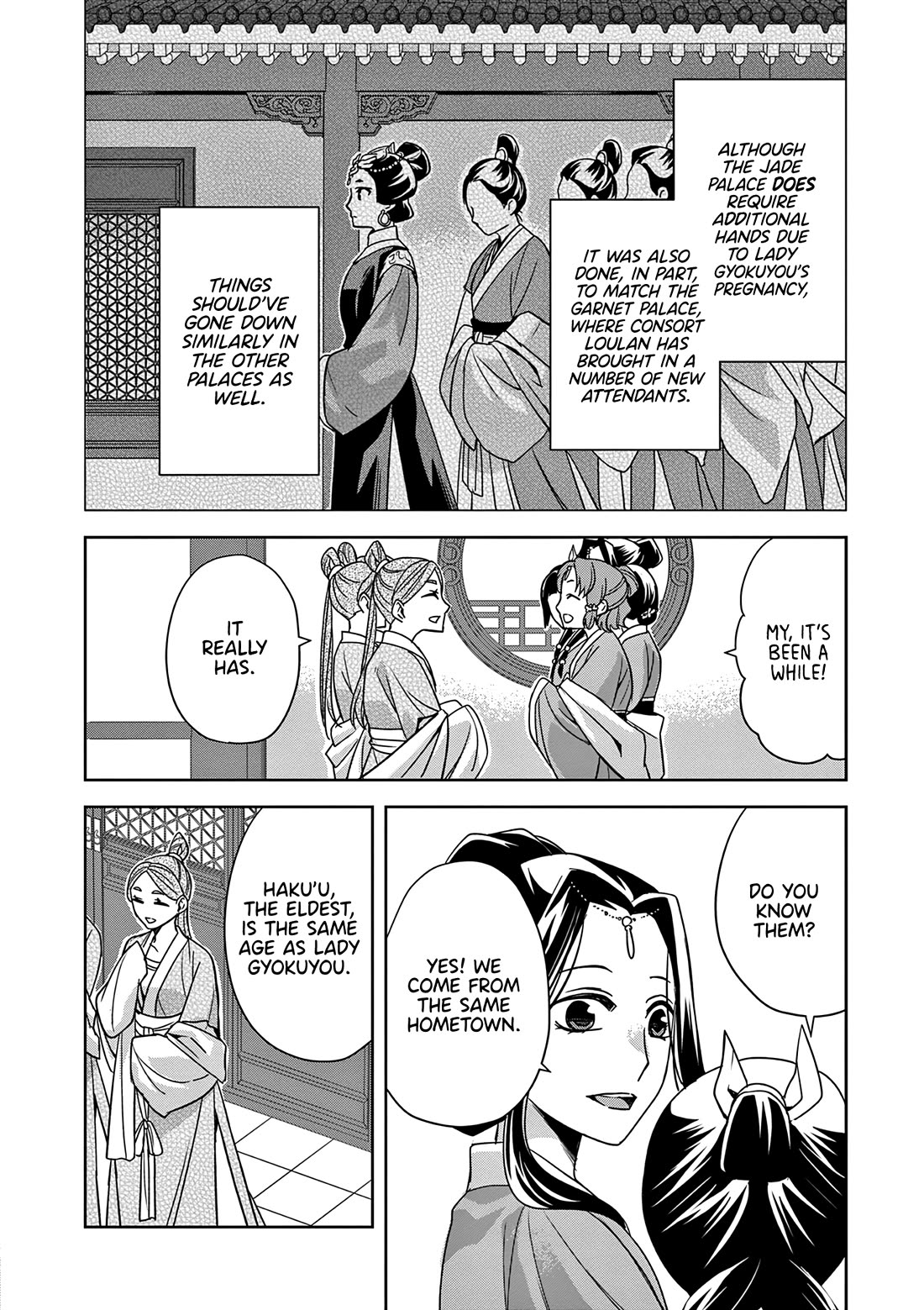 Kusuriya no Hitorigoto - Maomao no Koukyuu Nazotoki Techou Chapter 54 page 8 - Chapter 54: The Bathhouse
