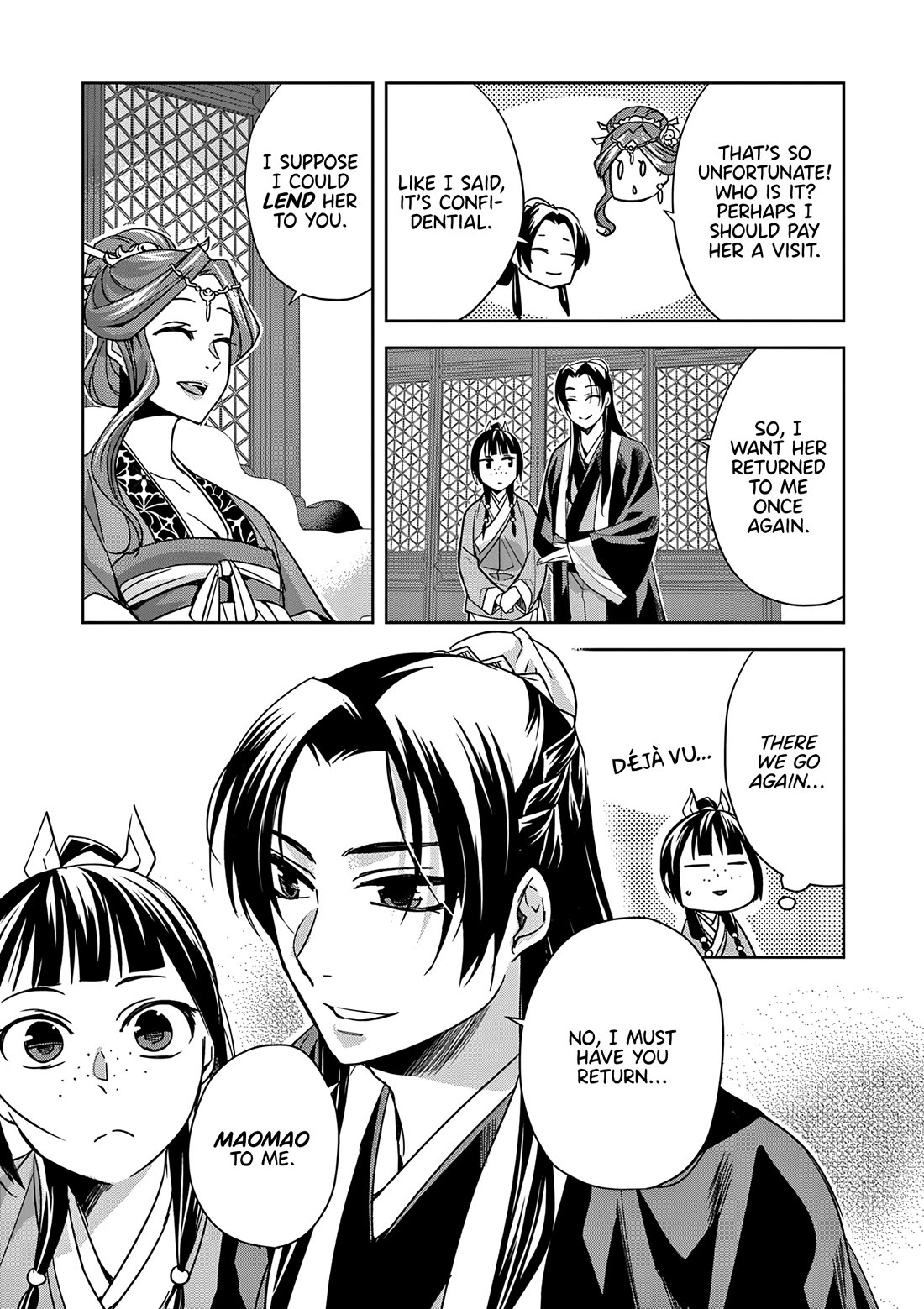 Kusuriya no Hitorigoto - Maomao no Koukyuu Nazotoki Techou Chapter 55 page 23 - Chapter 55: Seki'u