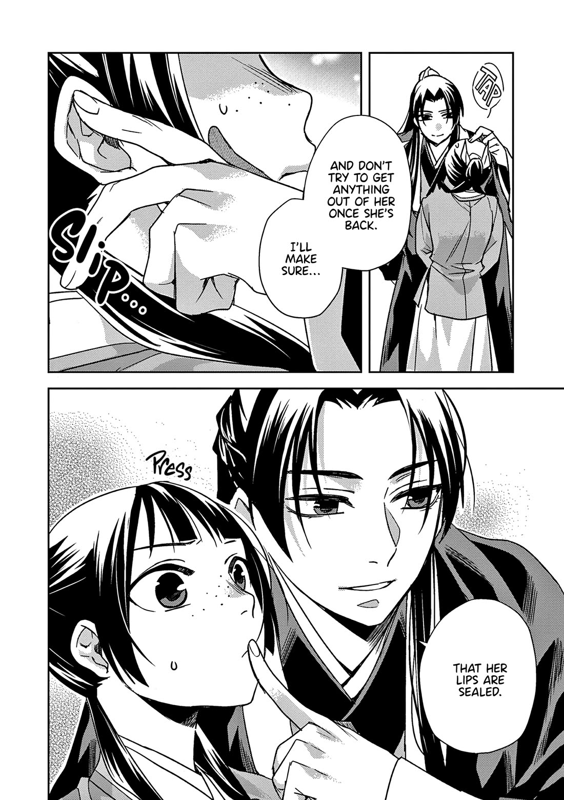 Kusuriya no Hitorigoto - Maomao no Koukyuu Nazotoki Techou Chapter 55 page 24 - Chapter 55: Seki'u