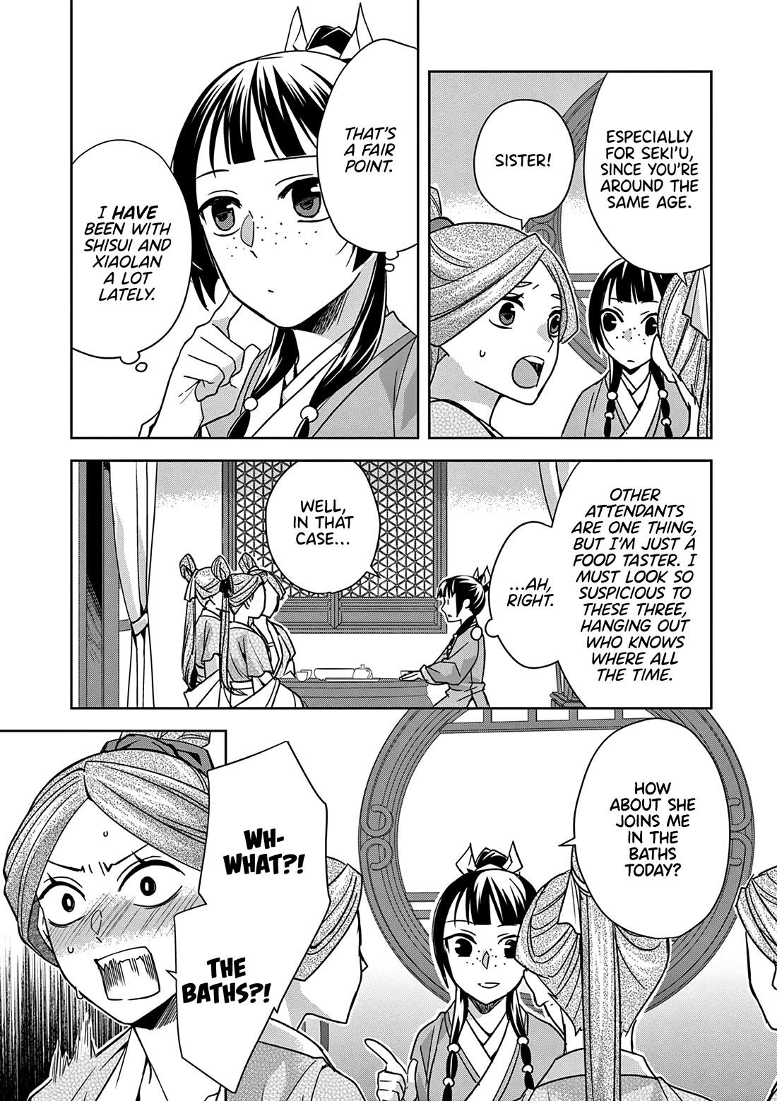 Kusuriya no Hitorigoto - Maomao no Koukyuu Nazotoki Techou Chapter 55 page 5 - Chapter 55: Seki'u