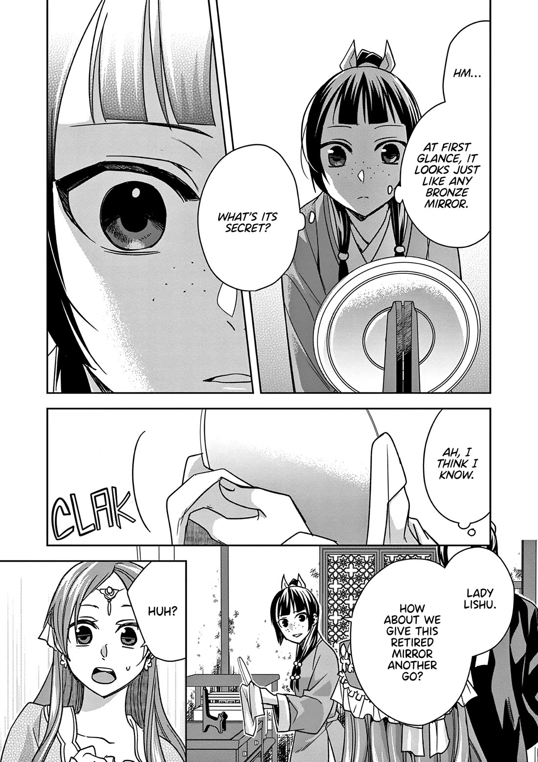 Kusuriya no Hitorigoto - Maomao no Koukyuu Nazotoki Techou Chapter 56 page 17 - Chapter 56: The Dancing Ghost