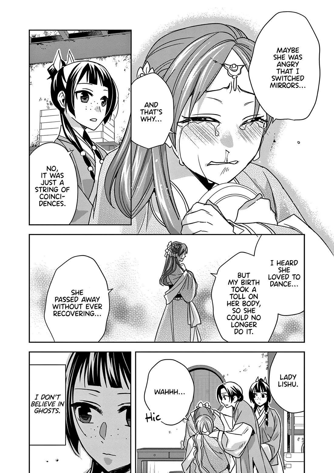 Kusuriya no Hitorigoto - Maomao no Koukyuu Nazotoki Techou Chapter 56 page 24 - Chapter 56: The Dancing Ghost