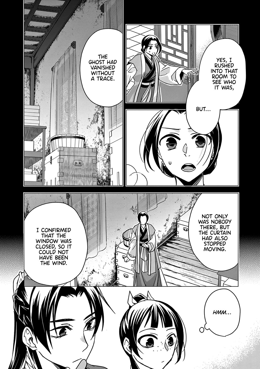 Kusuriya no Hitorigoto - Maomao no Koukyuu Nazotoki Techou Chapter 56 page 4 - Chapter 56: The Dancing Ghost