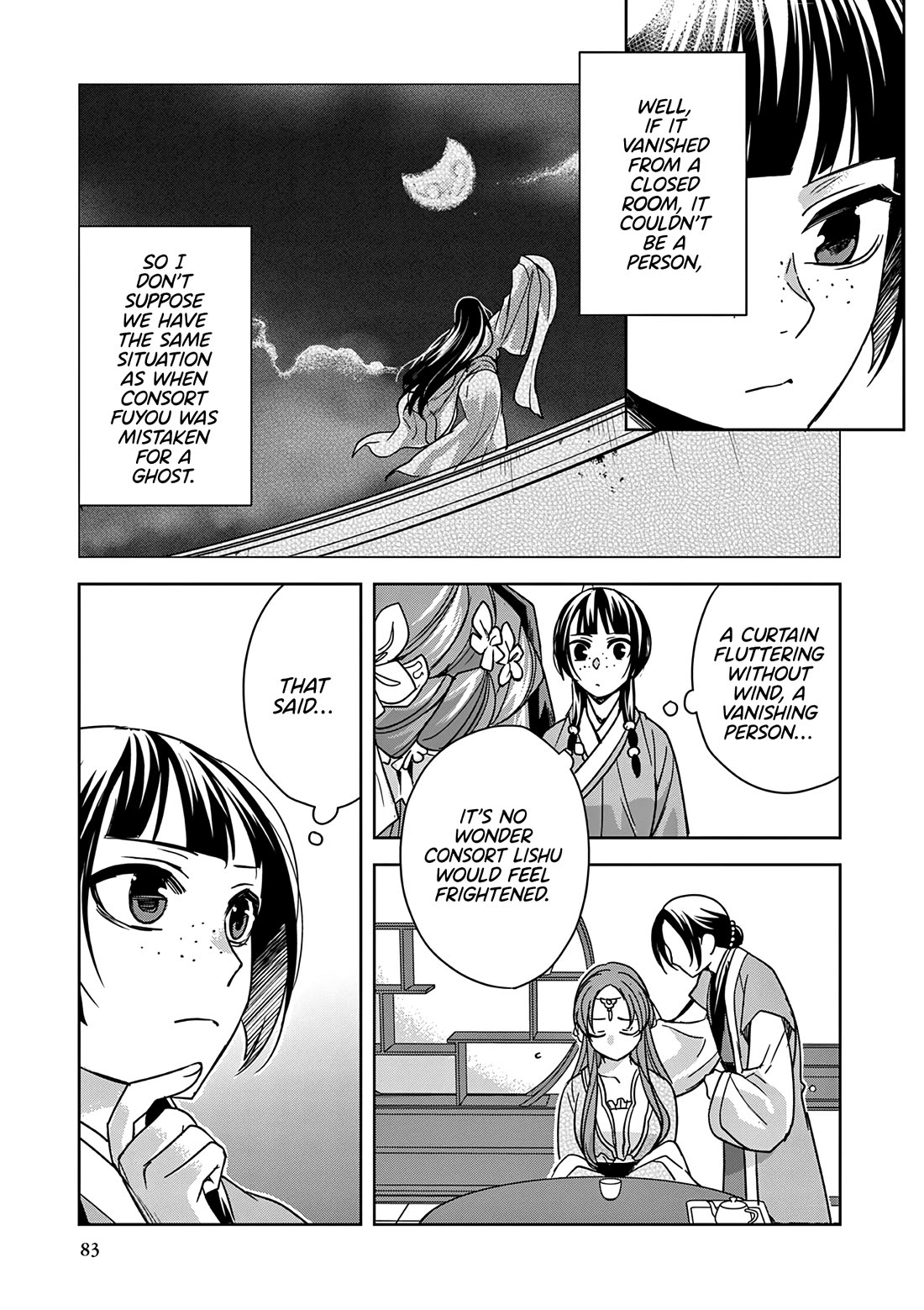 Kusuriya no Hitorigoto - Maomao no Koukyuu Nazotoki Techou Chapter 56 page 5 - Chapter 56: The Dancing Ghost