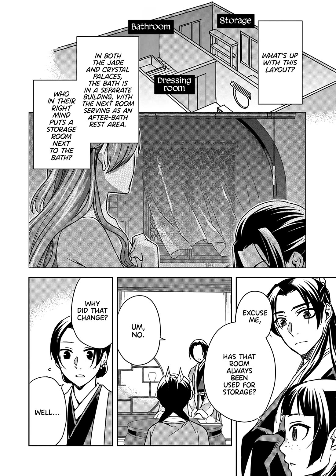 Kusuriya no Hitorigoto - Maomao no Koukyuu Nazotoki Techou Chapter 56 page 6 - Chapter 56: The Dancing Ghost