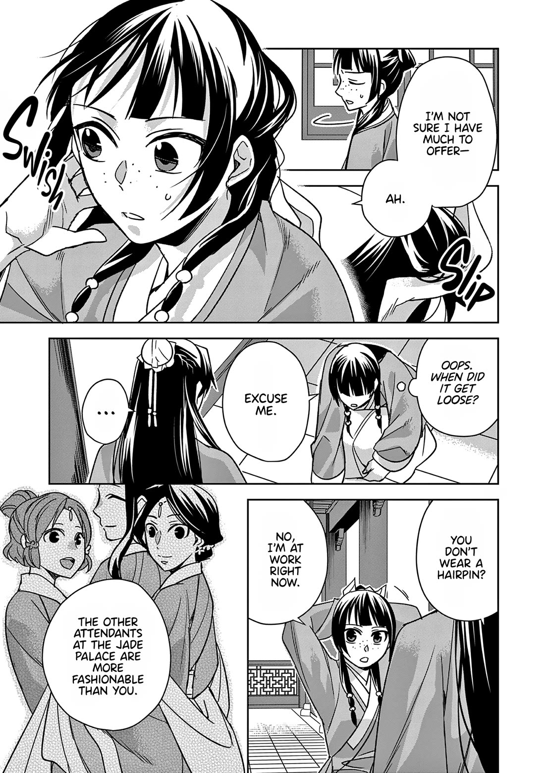 Kusuriya no Hitorigoto - Maomao no Koukyuu Nazotoki Techou Chapter 57 page 35 - Chapter 57: The Rumored Eunuch