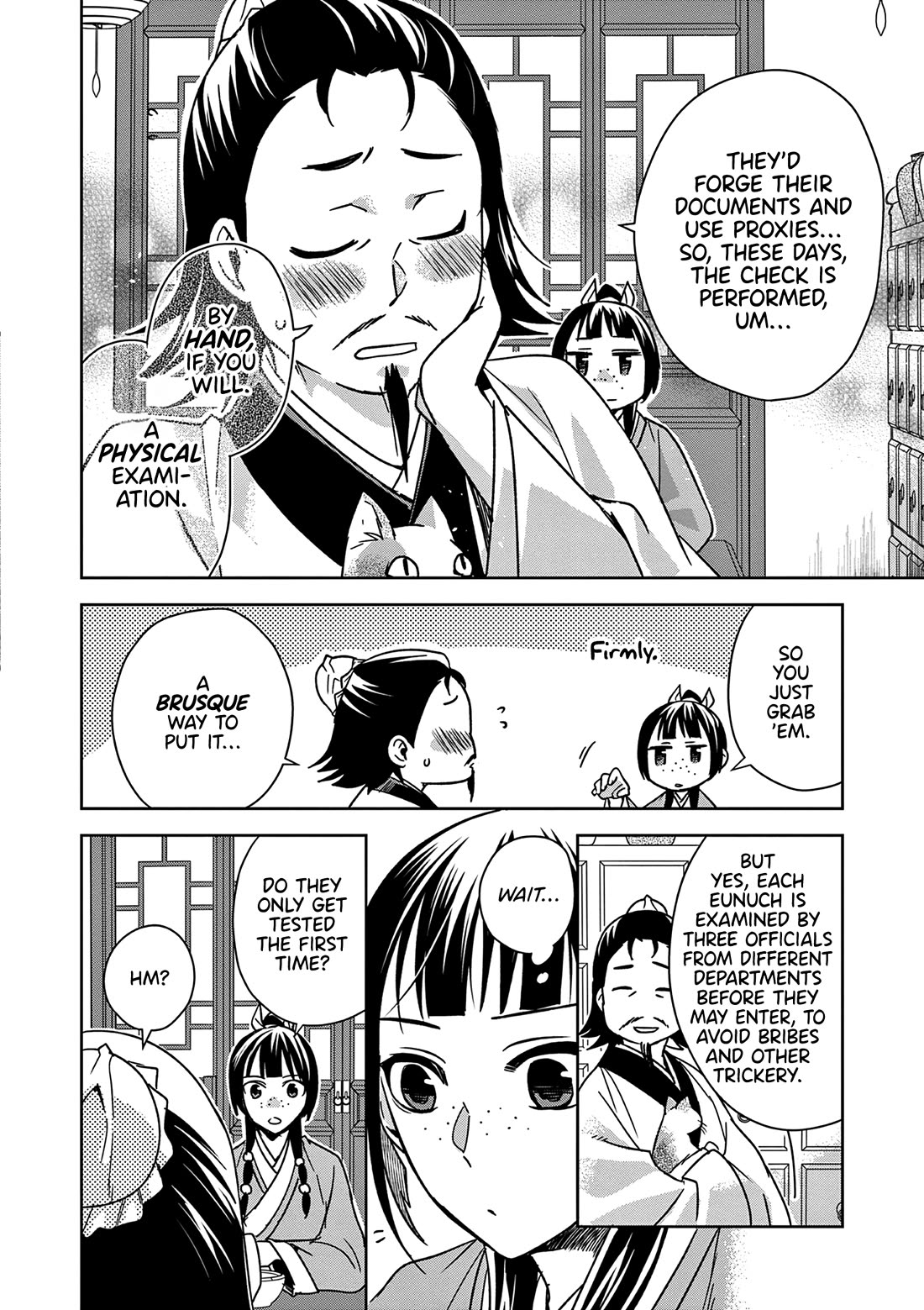 Kusuriya no Hitorigoto - Maomao no Koukyuu Nazotoki Techou Chapter 57 page 4 - Chapter 57: The Rumored Eunuch