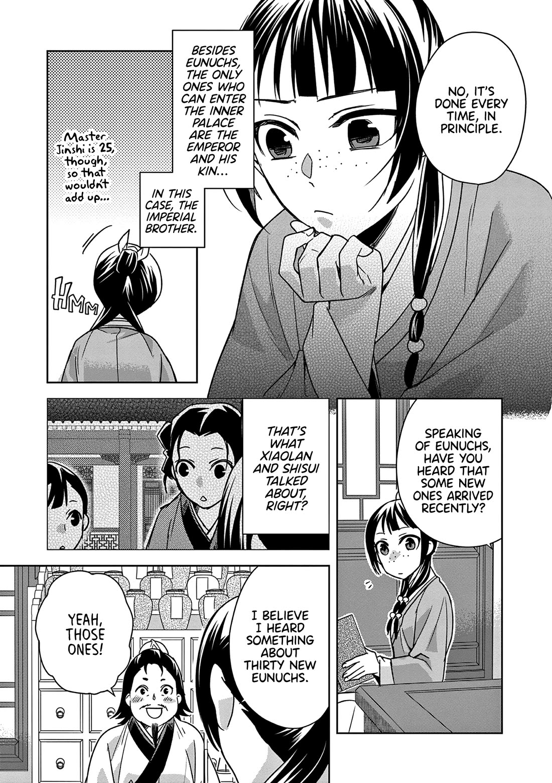 Kusuriya no Hitorigoto - Maomao no Koukyuu Nazotoki Techou Chapter 57 page 5 - Chapter 57: The Rumored Eunuch