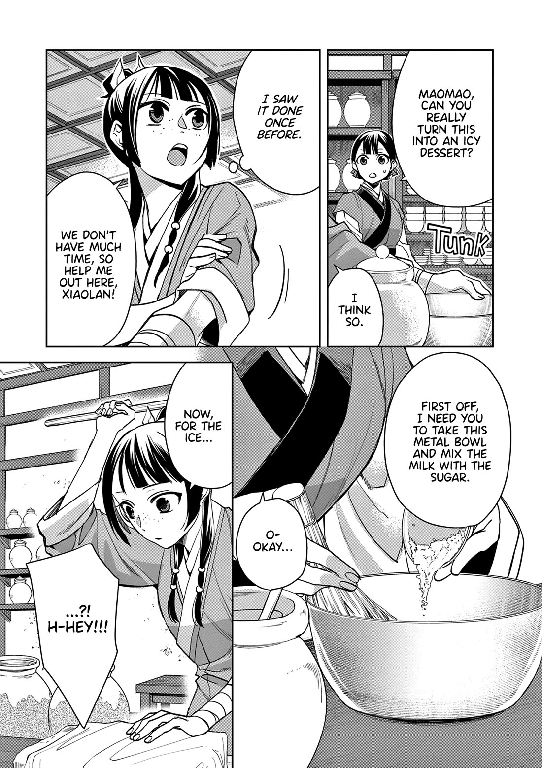 Kusuriya no Hitorigoto - Maomao no Koukyuu Nazotoki Techou Chapter 58 page 9 - Chapter 58: Ice Cream